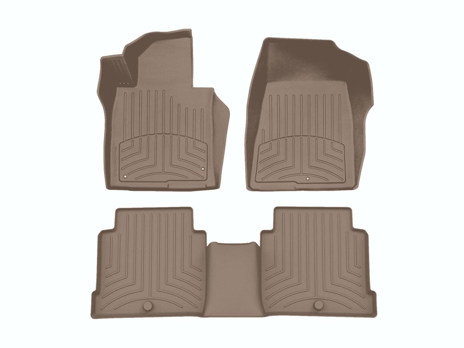 Weathertech - 45666-1-2IM - Front and Rear - Floor Mat Set image 1