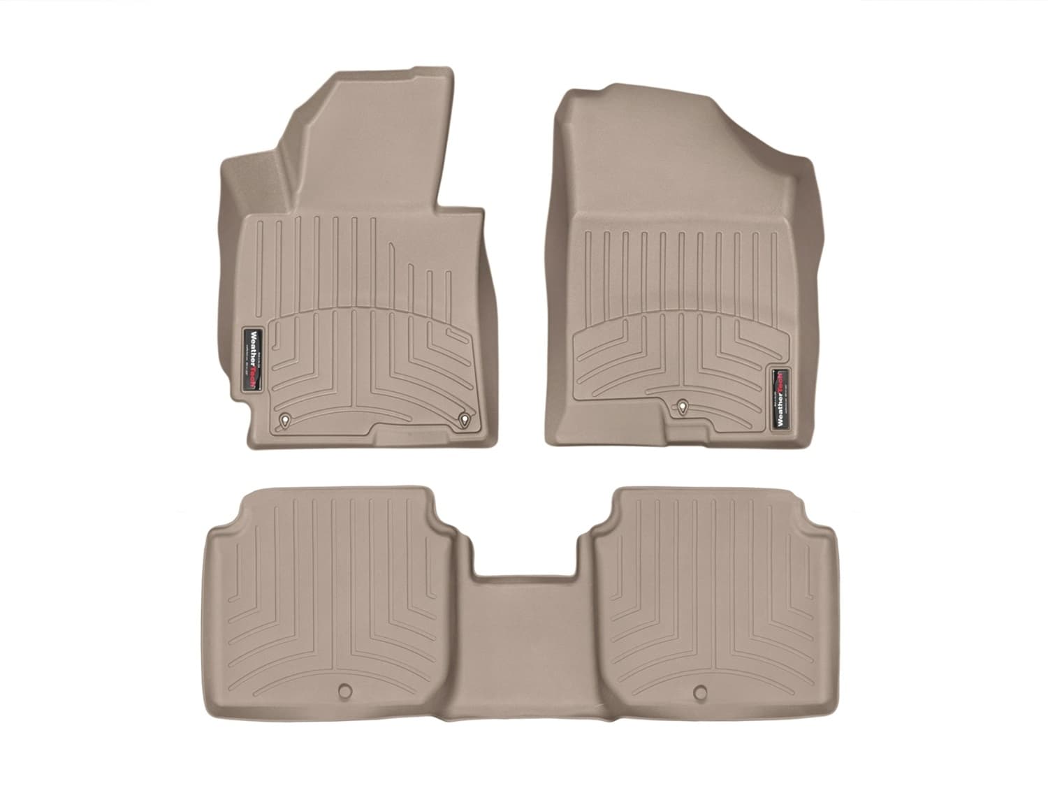 Weathertech - 456861-453253 - Front and Rear - Floor Mat Set image 1