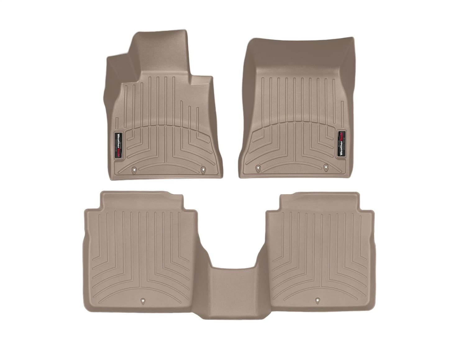 Weathertech - 457001-457382 - Front and Rear - Floor Mat Set image 1