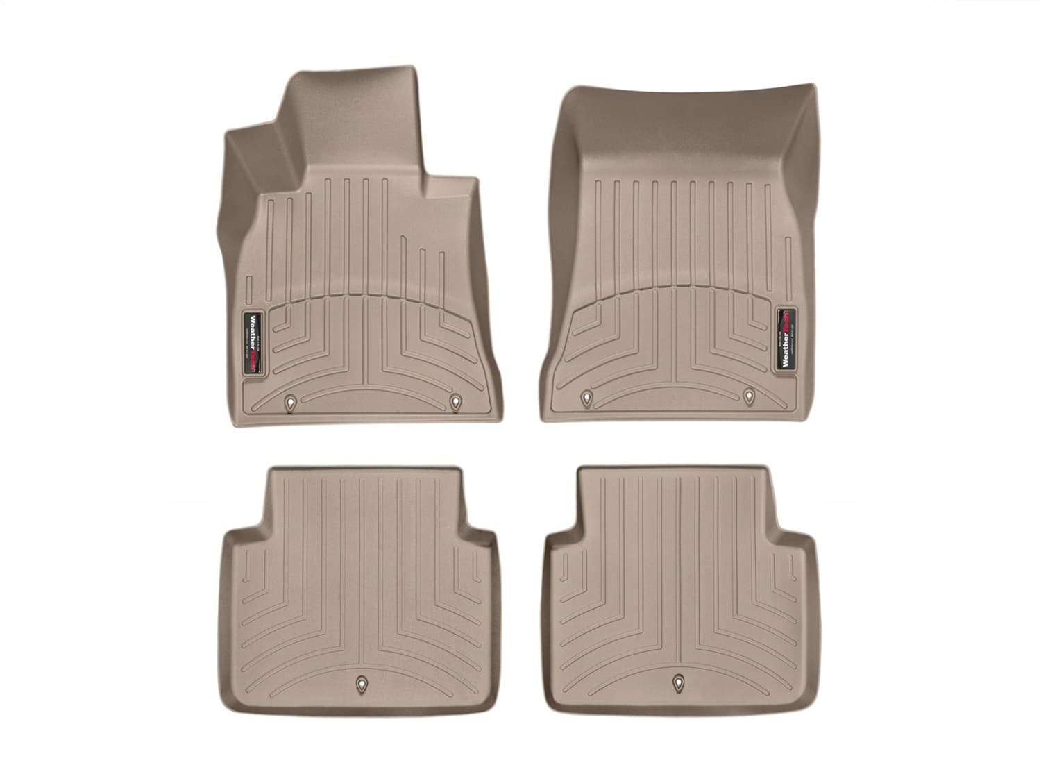 Weathertech - 45700-1-2 - Front and Rear - Floor Mat Set image 1