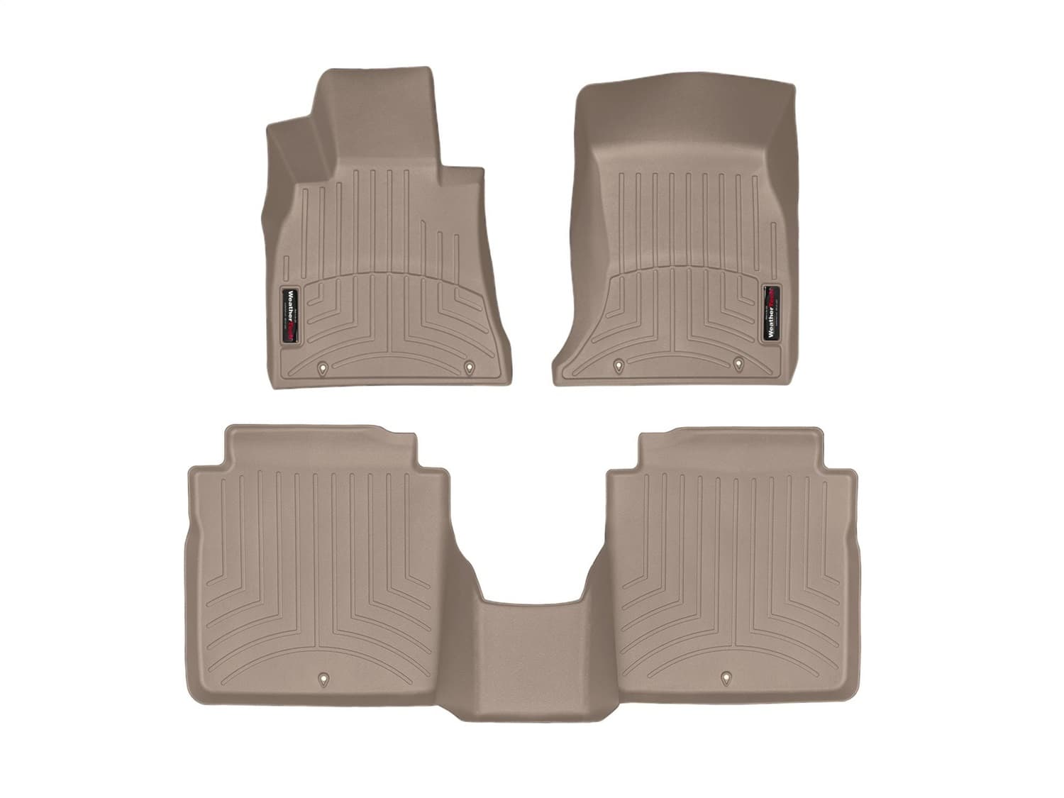 Weathertech - 45738-1-2 - Front and Rear - Floor Mat Set image 1