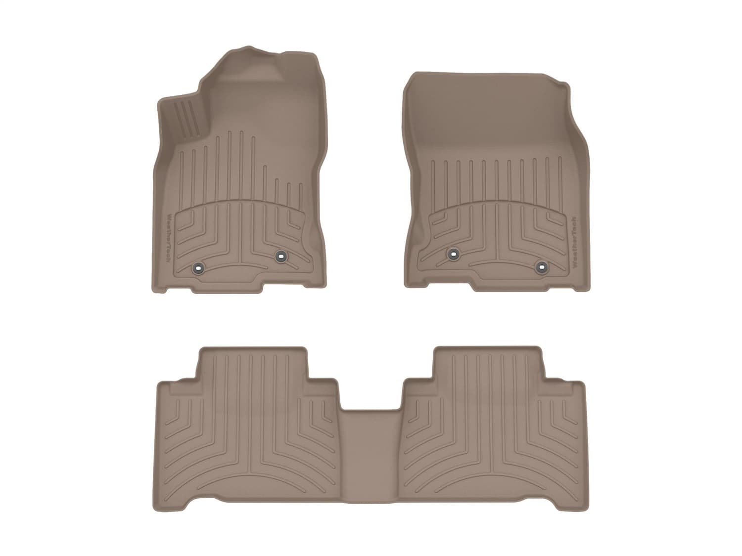 Weathertech - 45749-1-2IM - Front and Rear - Floor Mat Set image 1