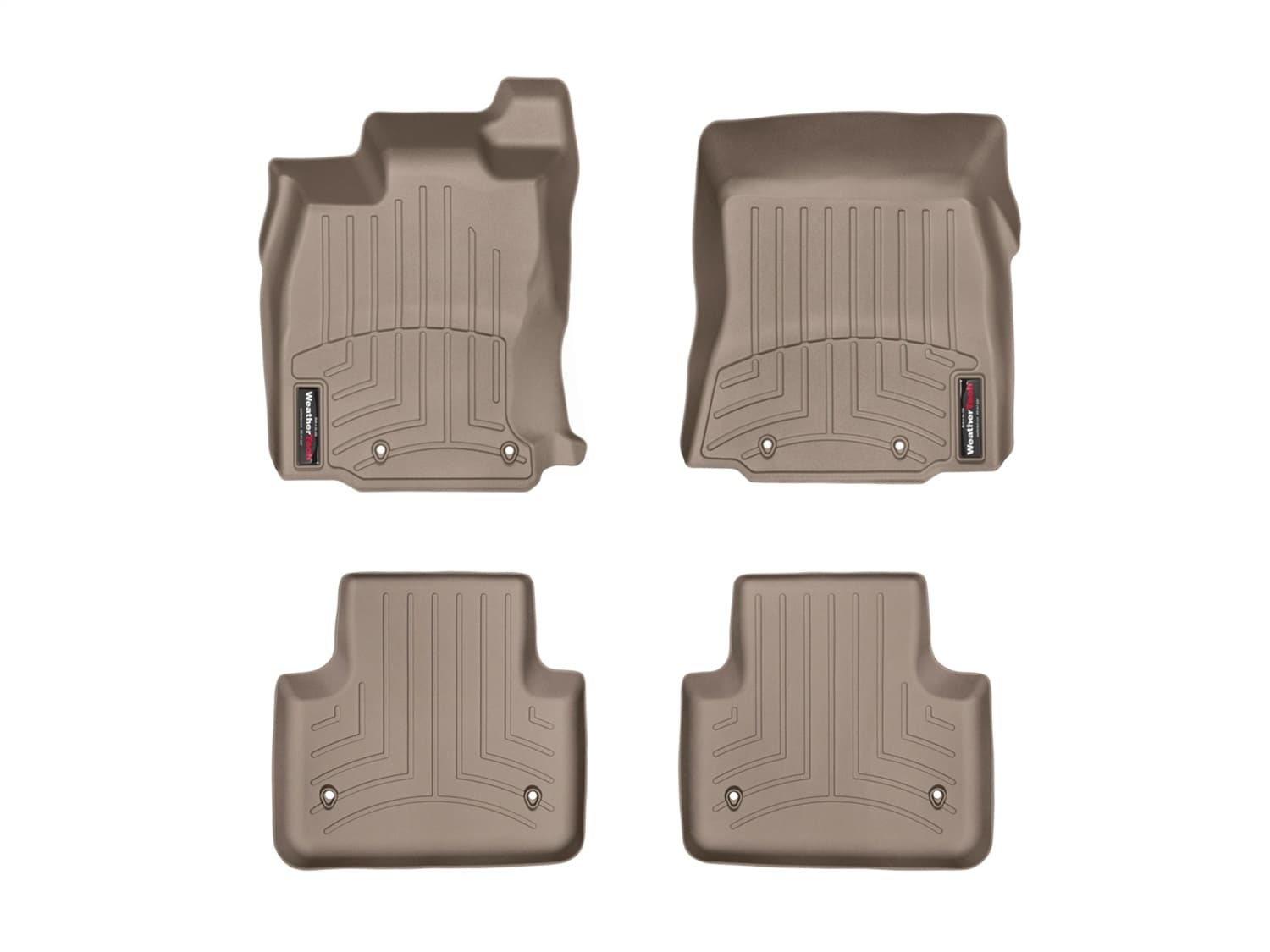 Weathertech - 457541-454473 - Front and Rear - Floor Mat Set image 1