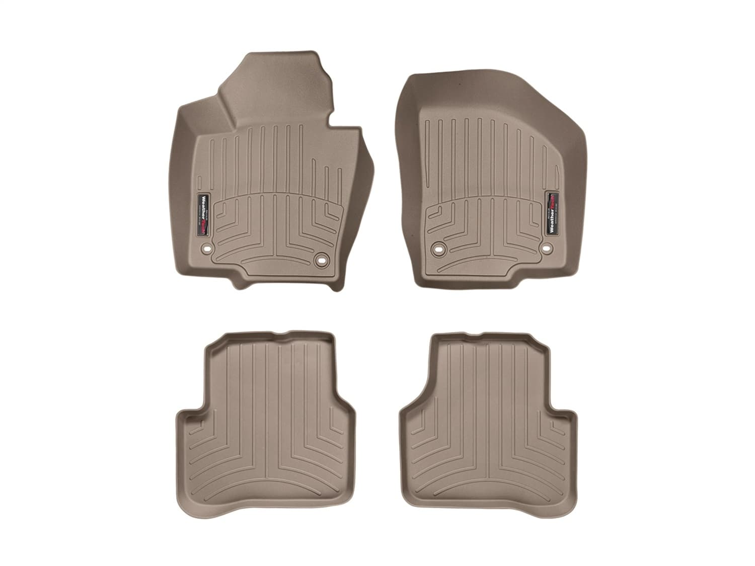 Weathertech - 458191-451672 - Front and Rear - Floor Mat Set image 1