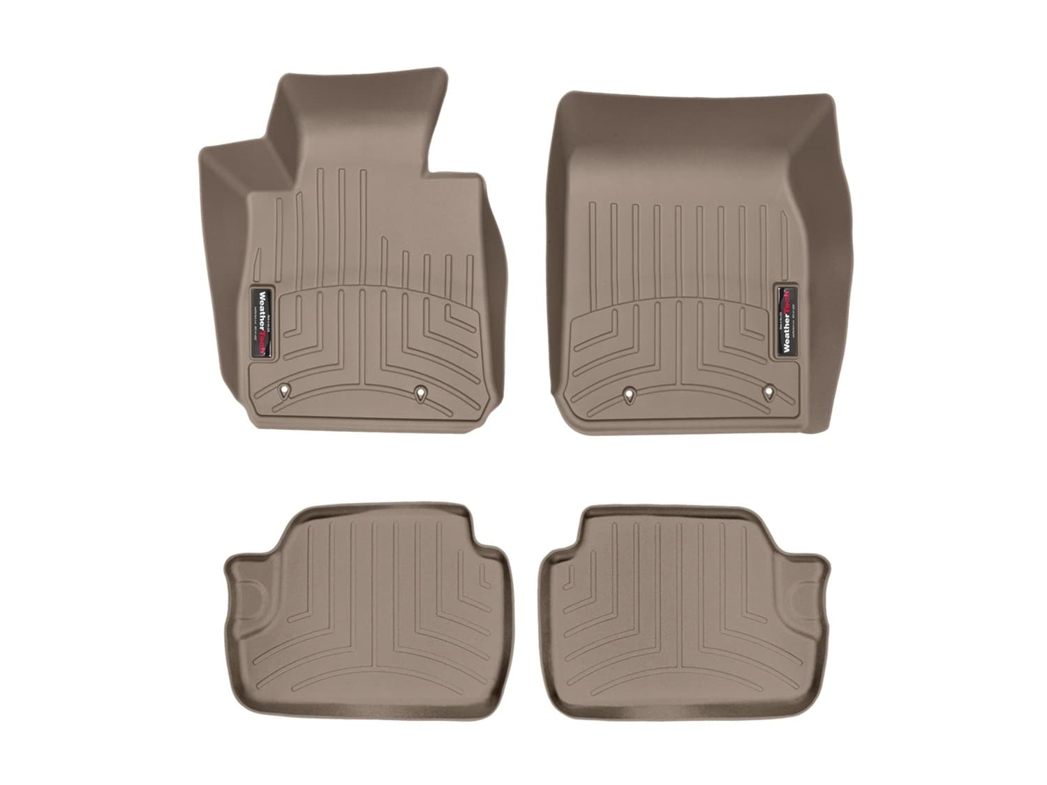 Weathertech - 458231-454103 - Front and Rear - Floor Mat Set image 1