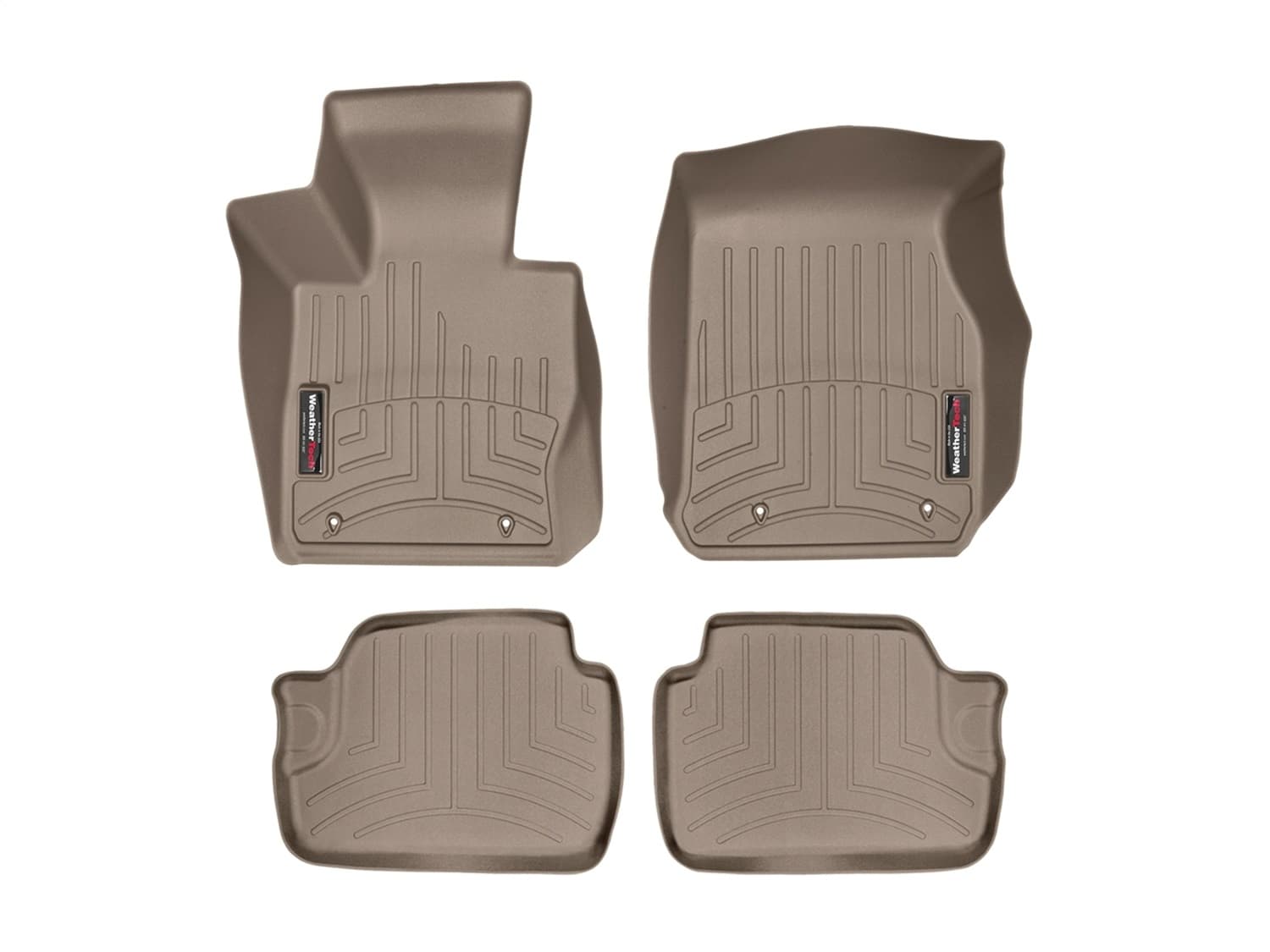 Weathertech - 458251-454103 - Front and Rear - Floor Mat Set image 1