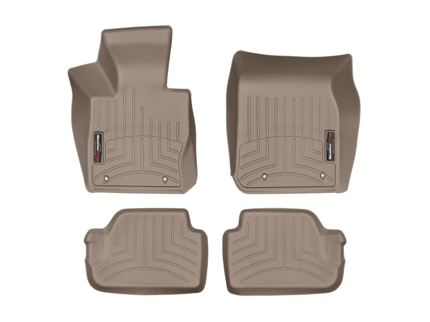 Weathertech - 458261-458232 - Front and Rear - Floor Mat Set image 1