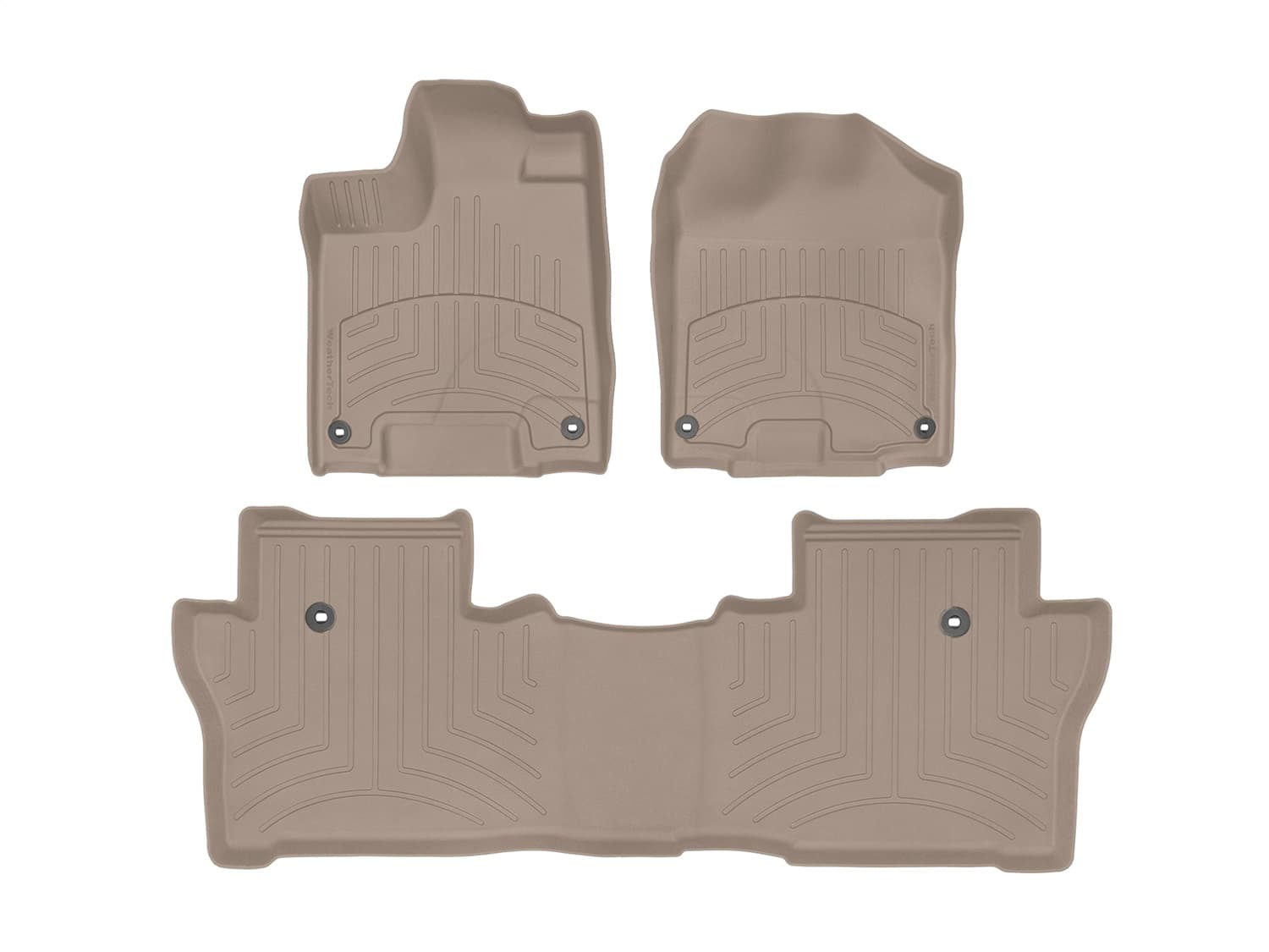 Weathertech - 45839-1-2IM - Front and Rear - Floor Mat Set image 1