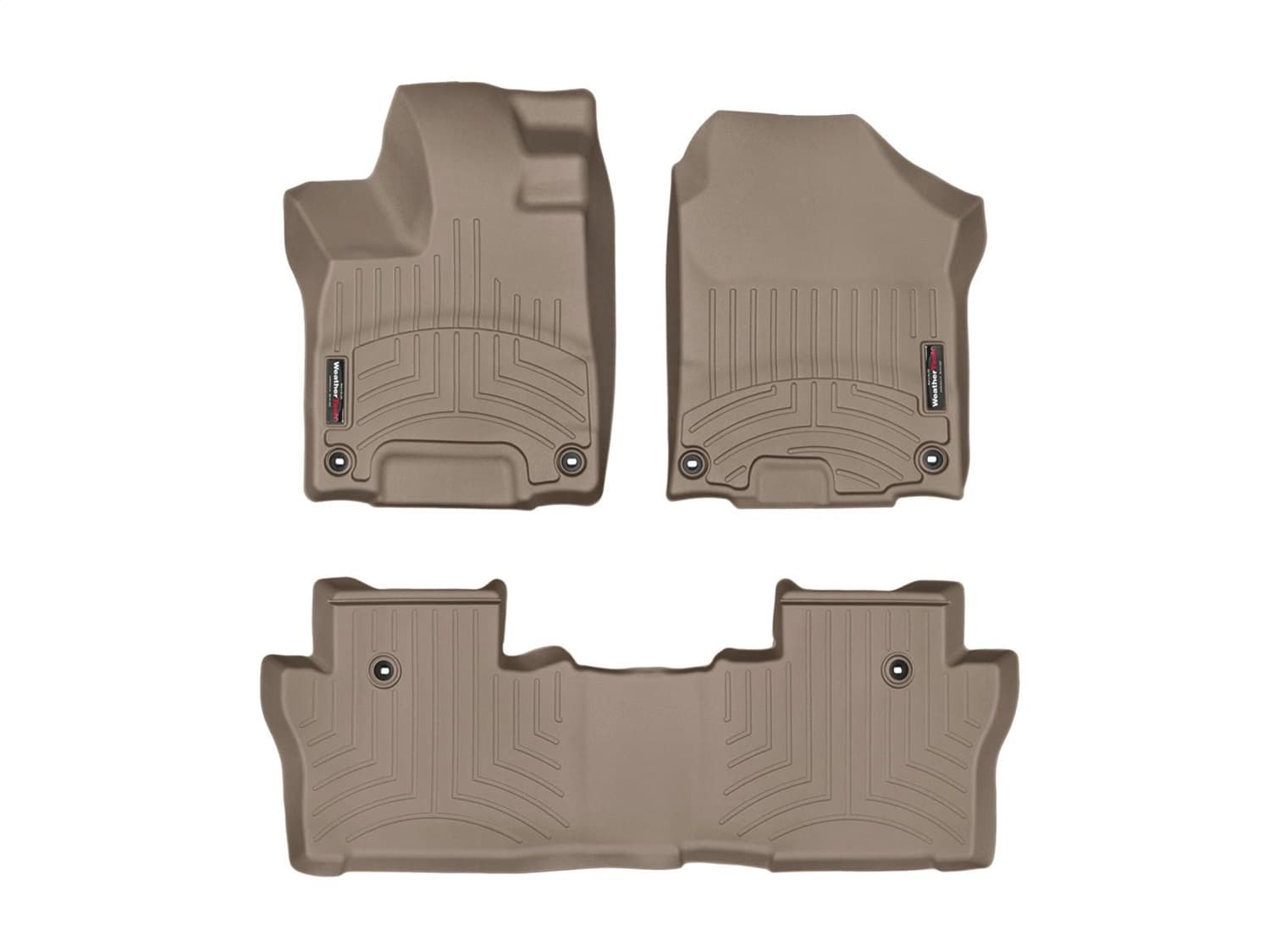 Weathertech - 45839-1-2 - Front and Rear - Floor Mat Set image 1