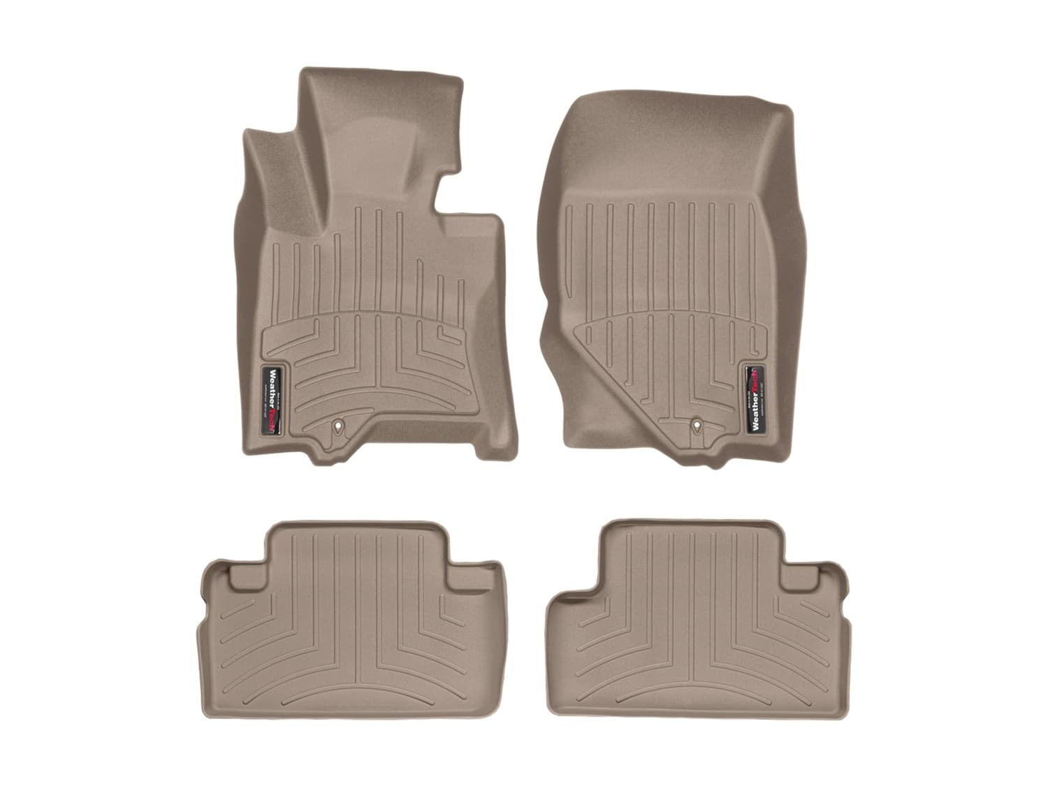 Weathertech - 458681-451552 - Front and Rear - Floor Mat Set image 1