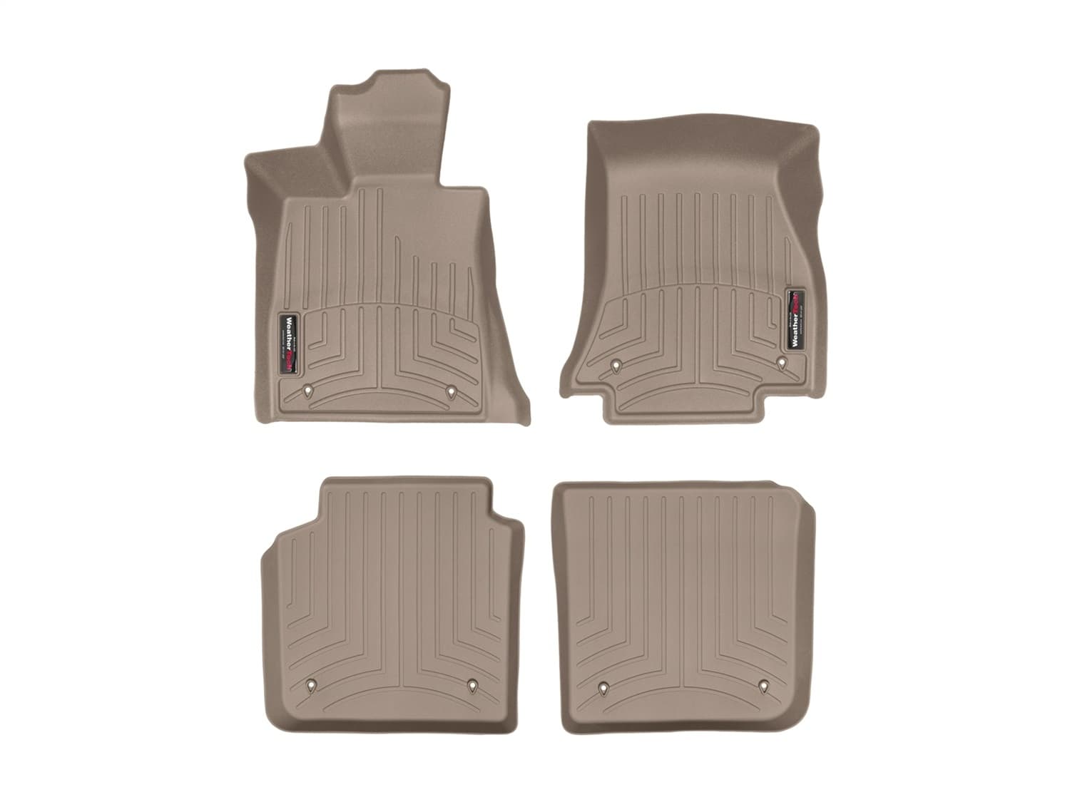 Weathertech - 45874-1-3 - Front and Rear - Floor Mat Set image 1
