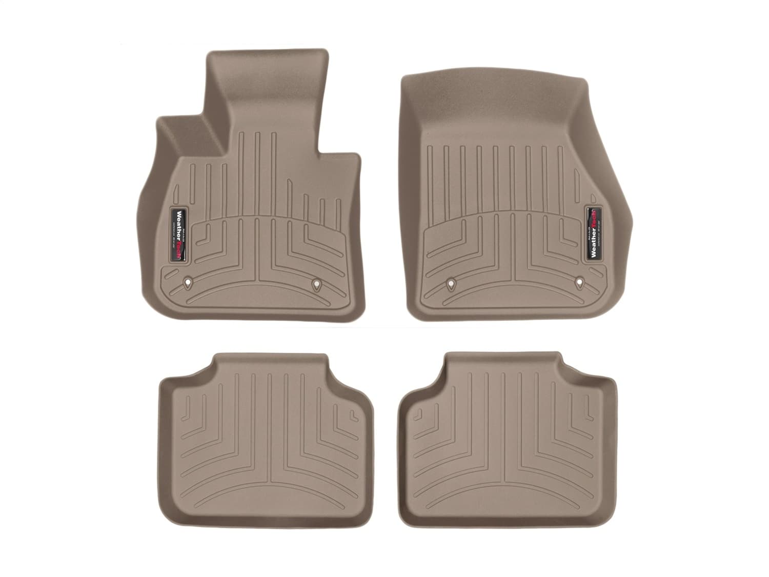 Weathertech - 458811-457482 - Front and Rear - Floor Mat Set image 1