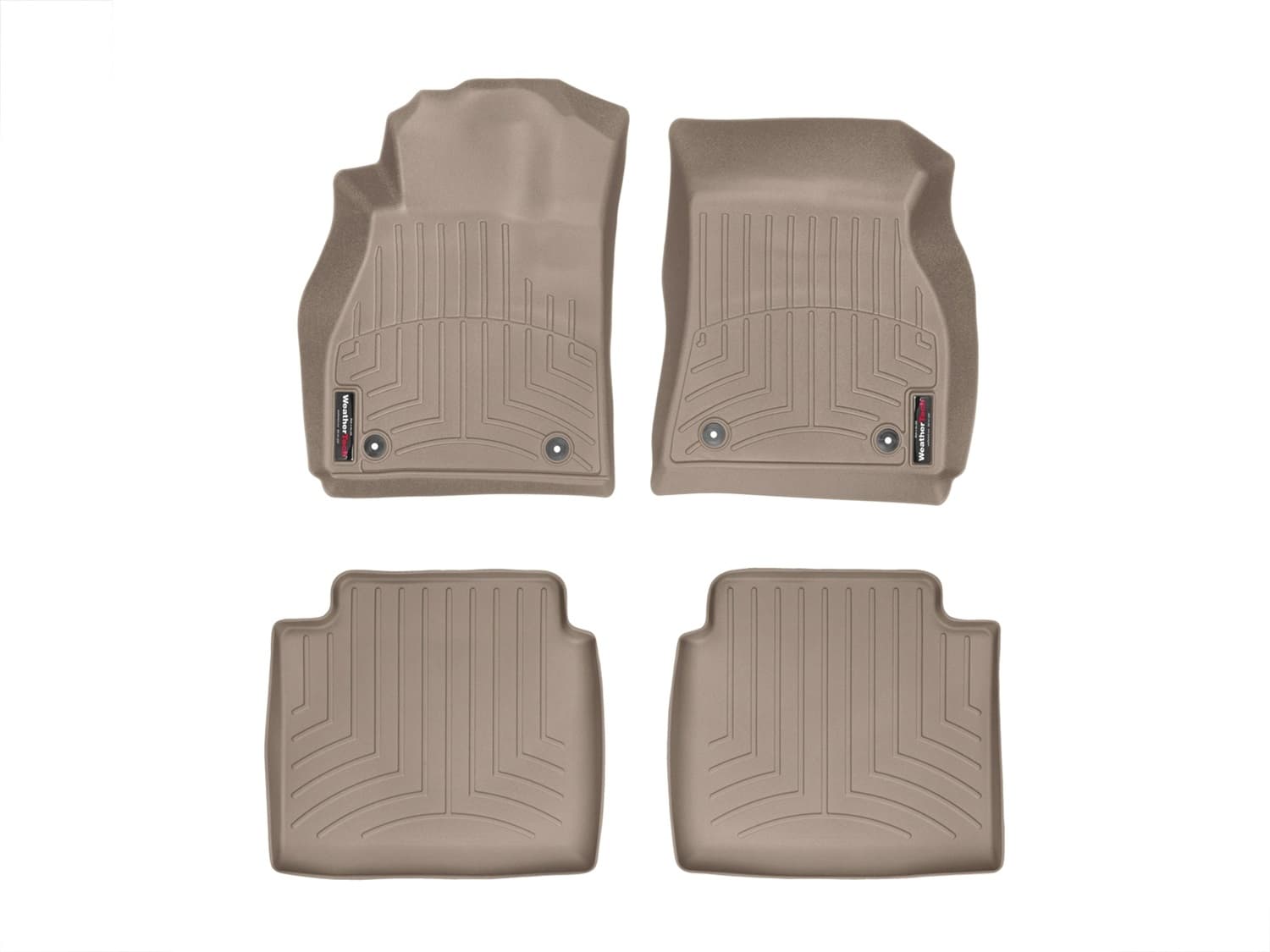 Weathertech - 459351-451442 - Front and Rear - Floor Mat Set image 1