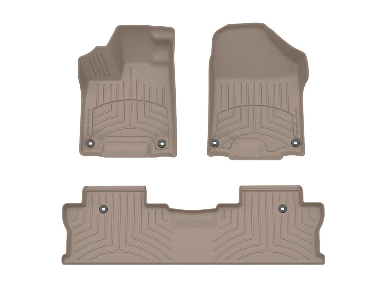 Weathertech - 45971-1-2IM - Front and Rear - Floor Mat Set image 1