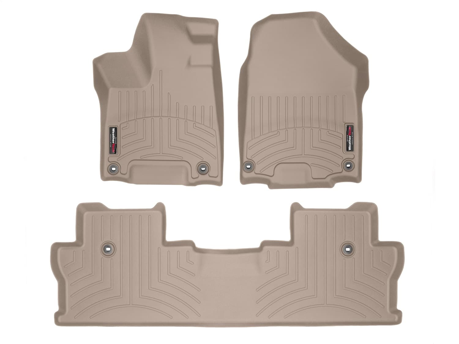 Weathertech - 45971-1-2 - Front and Rear - Floor Mat Set image 1