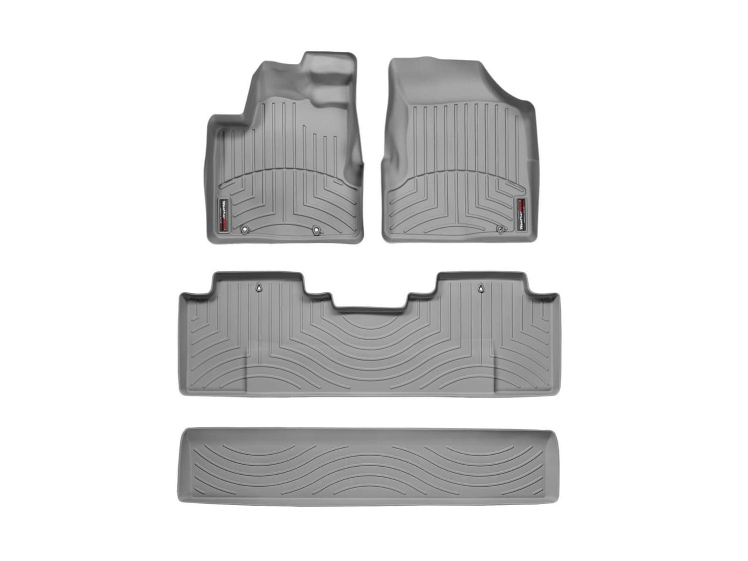 Weathertech - 46050-1-2 - Front and Rear - Floor Mat Set image 1