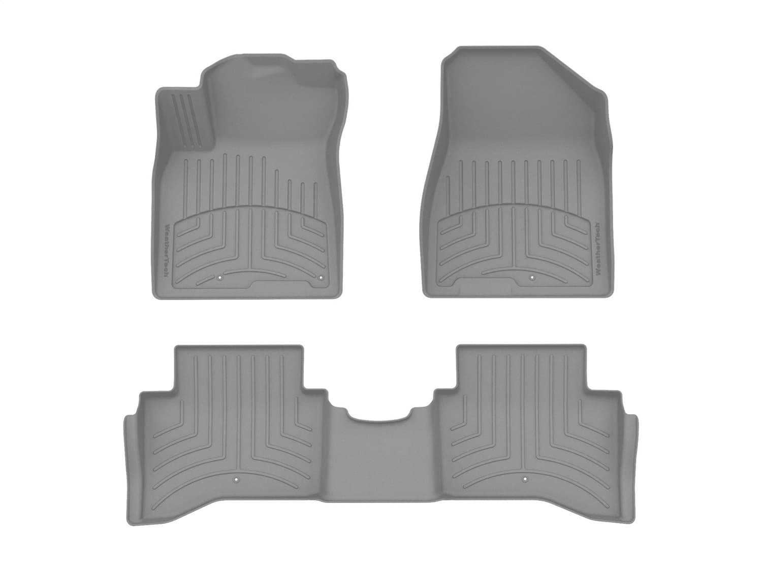 Weathertech - 461036-1-3IM - Front and Rear - Floor Mat Set image 1