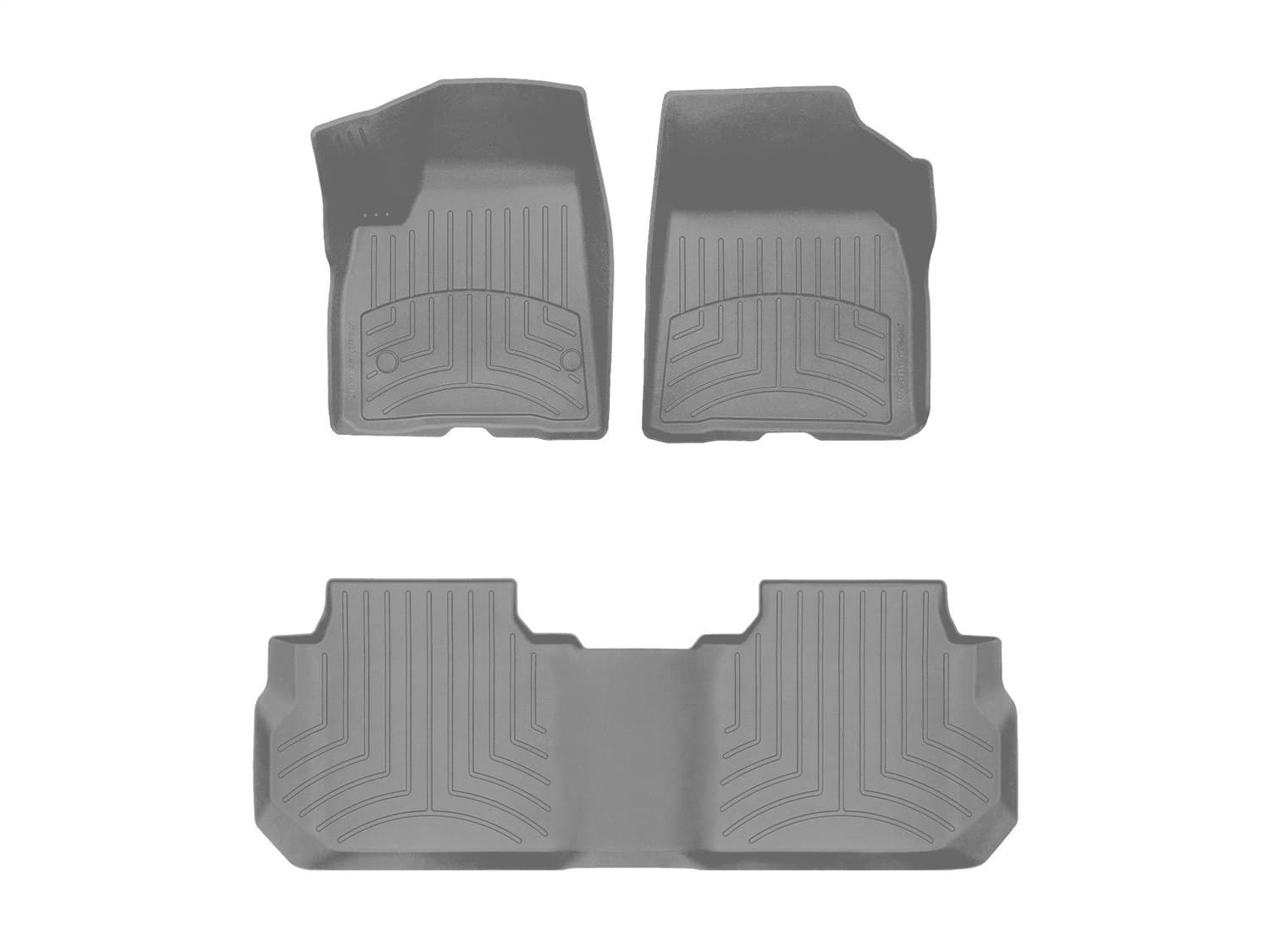 Weathertech - 461080-1-2IM - Front and Rear - Floor Mat Set image 1