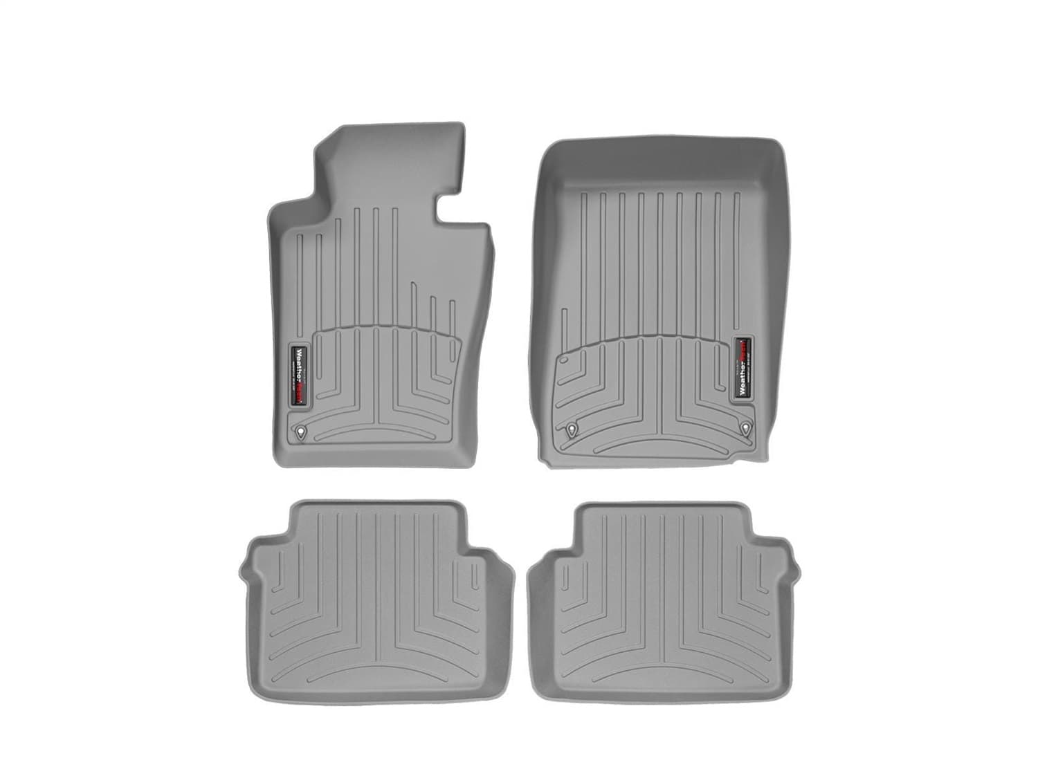 Weathertech - 461271-461062 - Front and Rear - Floor Mat Set image 1