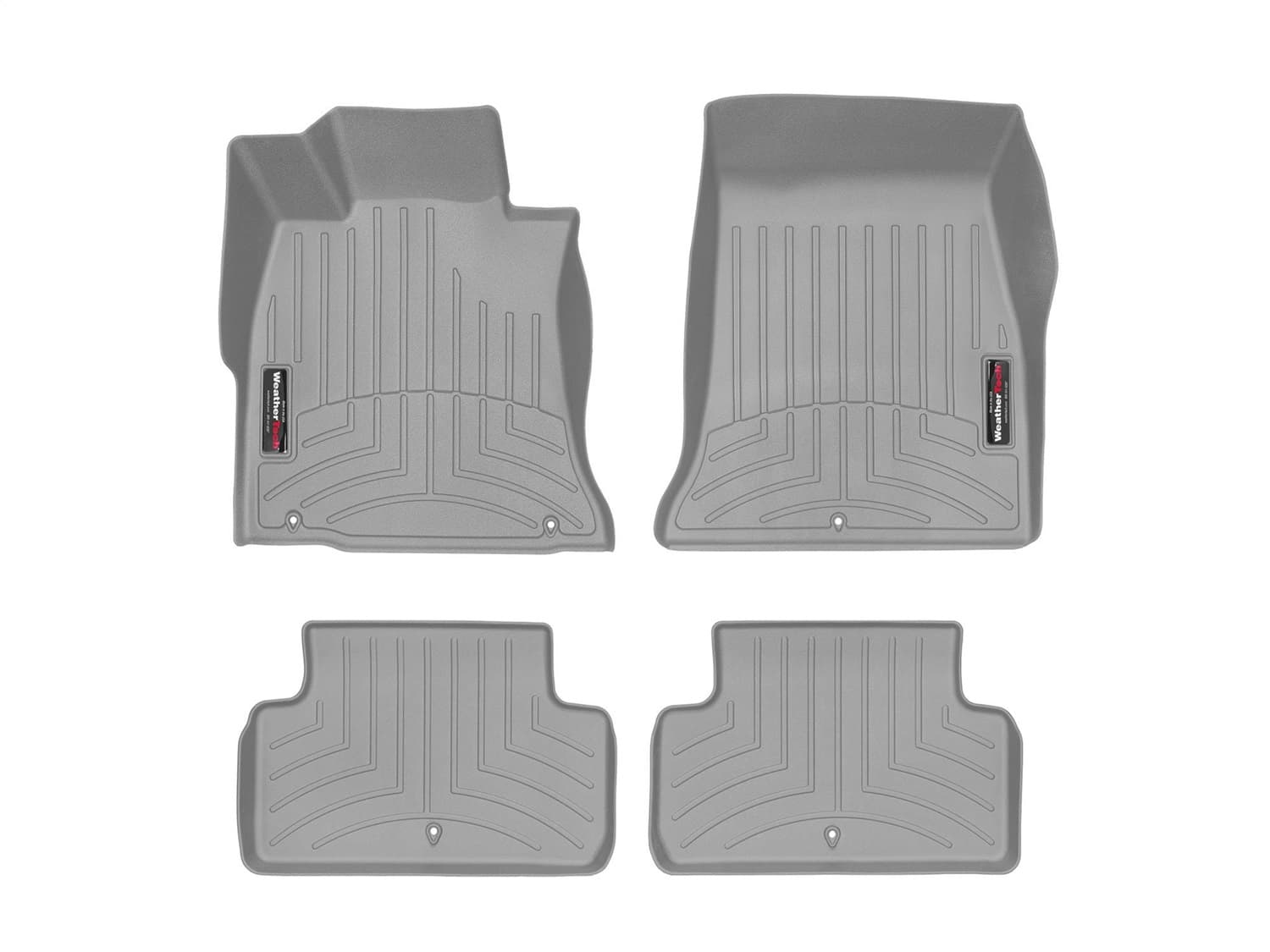 Weathertech - 4614831-4614792 - Front and Rear - Floor Mat Set image 1