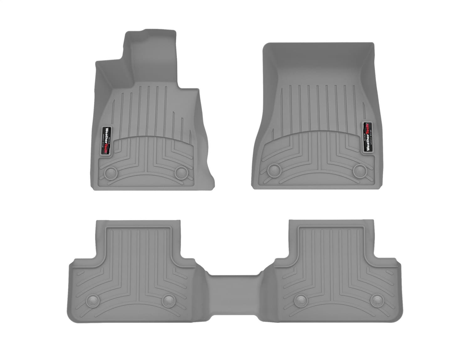 Weathertech - 461845-1-3 - Front and Rear - Floor Mat Set image 1