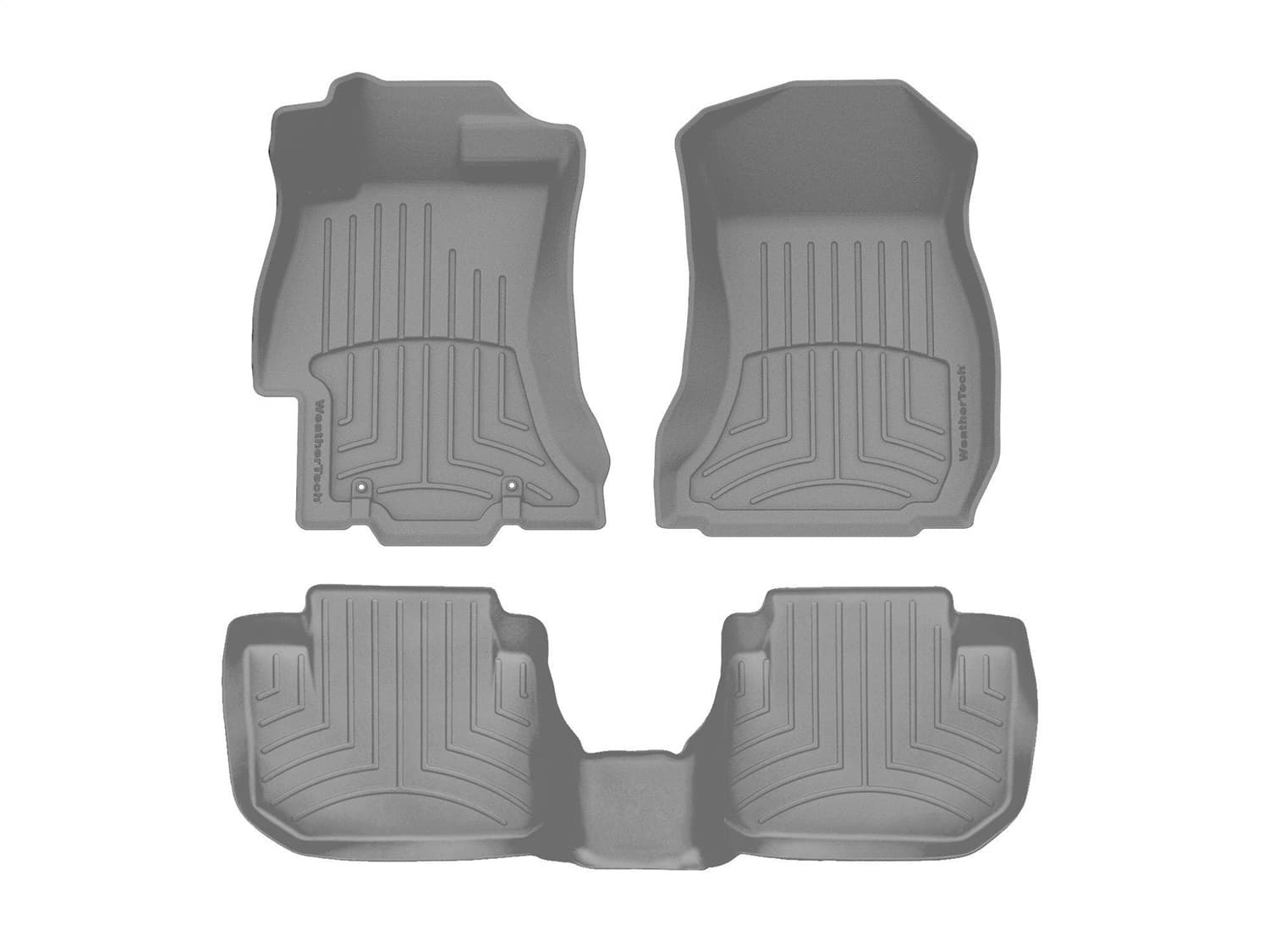 Weathertech - 46439-1-2IM - Front and Rear - Floor Mat Set image 1