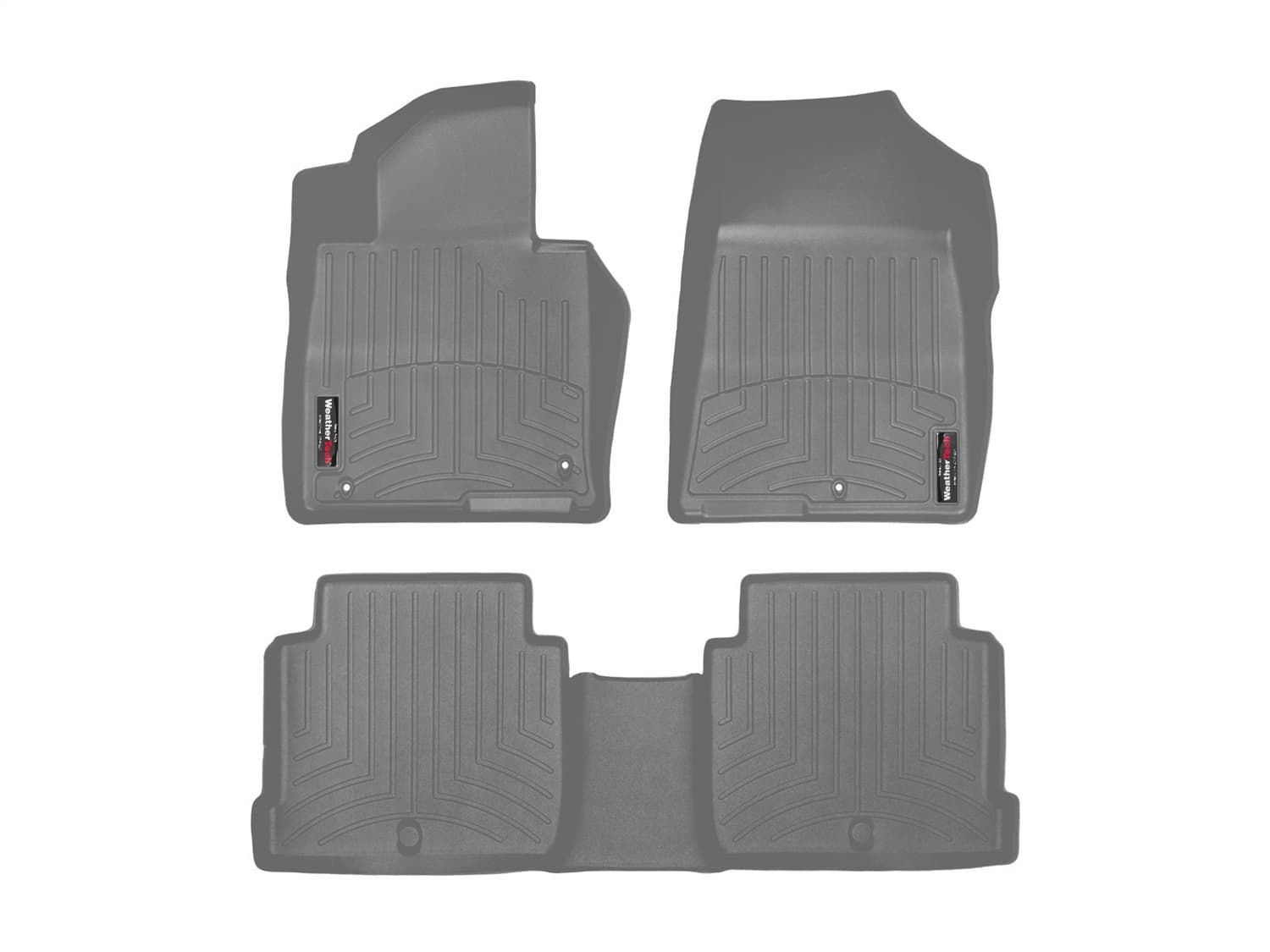 Weathertech - 46666-1-2 - Front and Rear - Floor Mat Set image 1