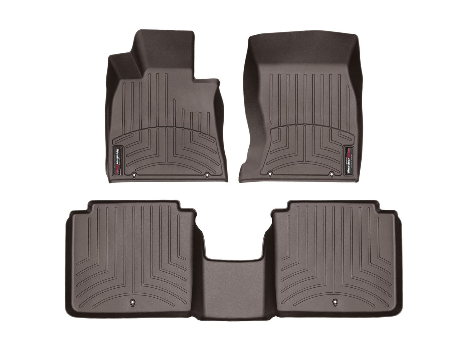 Weathertech - 471484-1-2 - Front and Rear - Floor Mat Set image 1