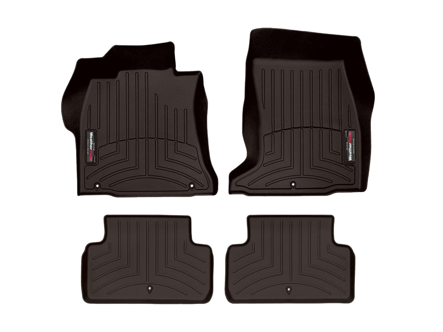 Weathertech - 4716941-4714792 - Front and Rear - Floor Mat Set image 1