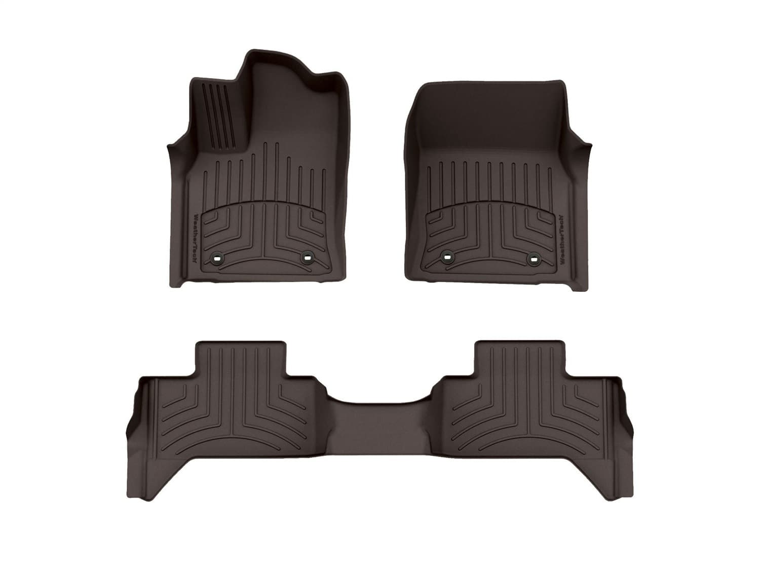 Weathertech - 441708-1-3IM - Front and Rear - Floor Mat Set image 1