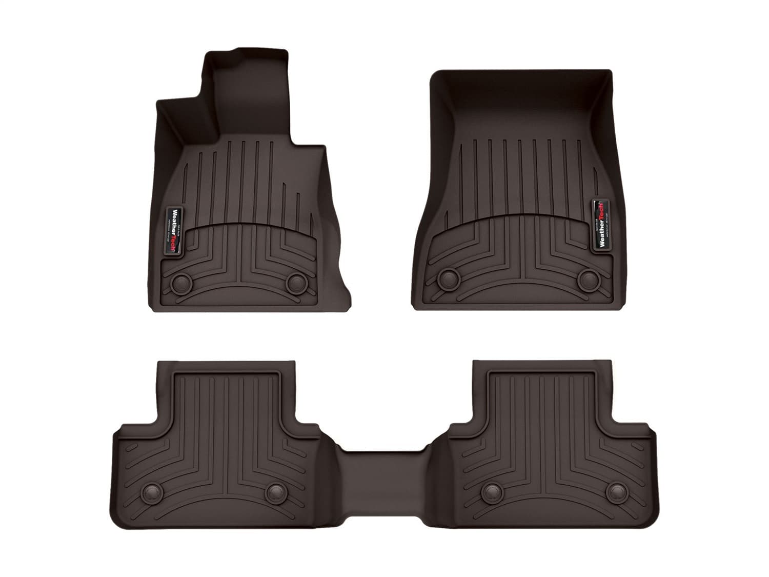 Weathertech - 471845-1-3 - Front and Rear - Floor Mat Set image 1