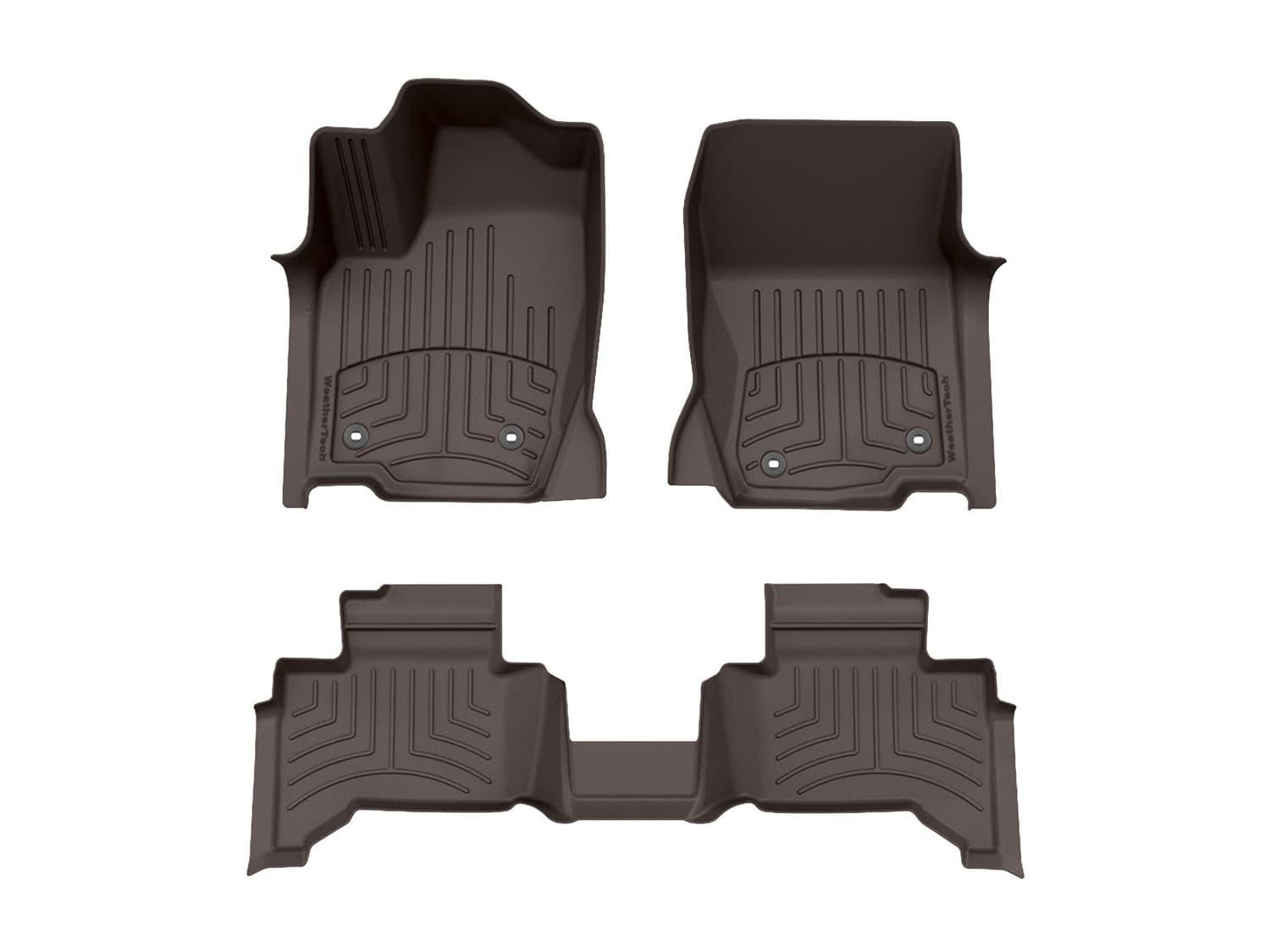 Weathertech - 471874-1-2IM - Front and Rear - Floor Mat Set image 1
