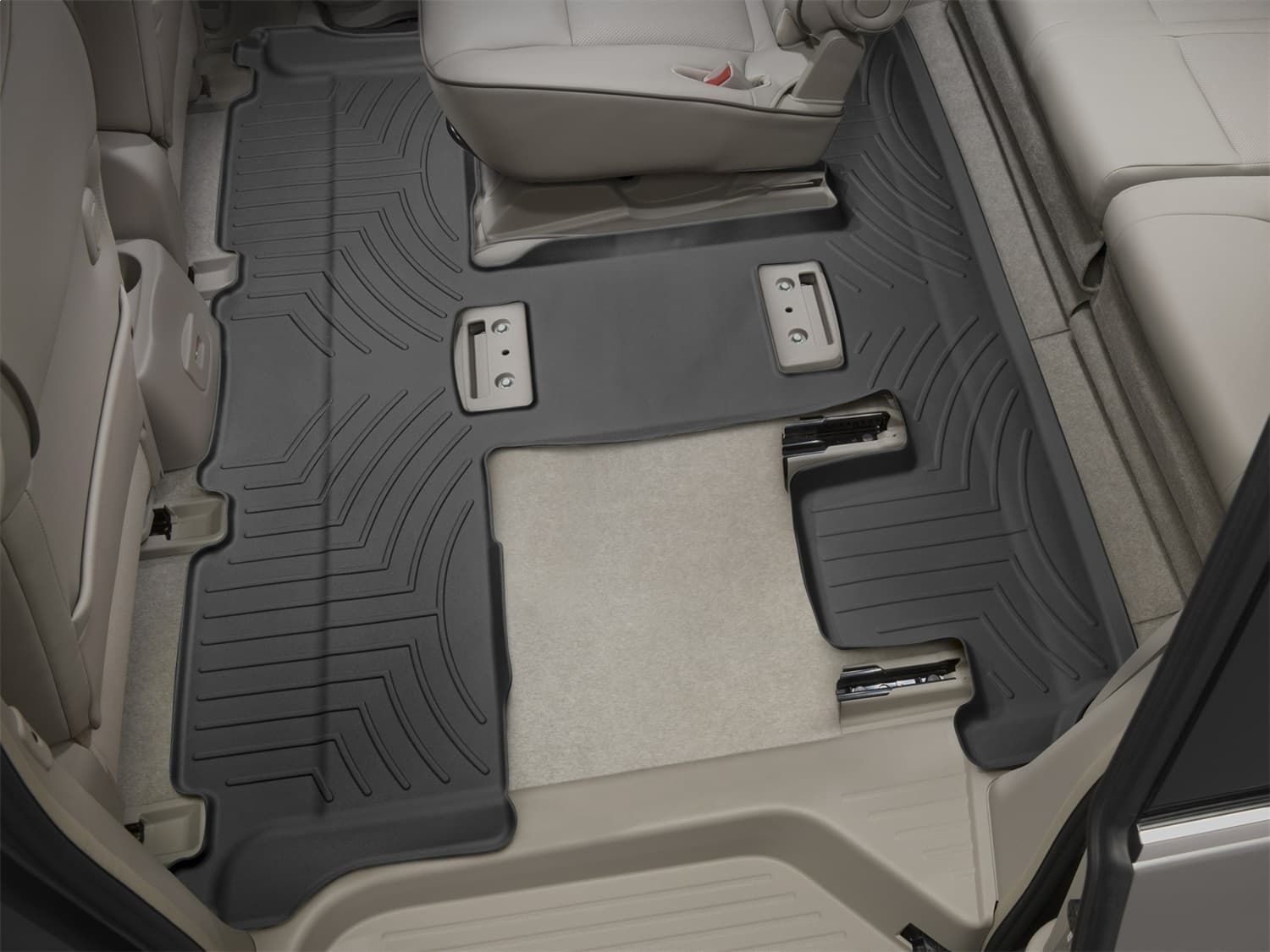 Weathertech - 443662 - Rear and Third Row - Floor Mat Set image 7