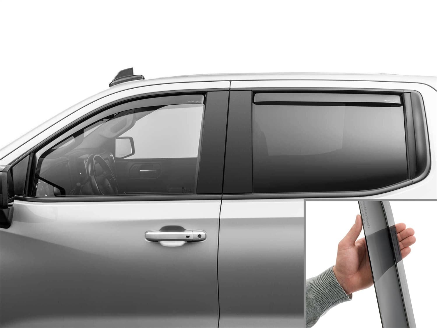 Weathertech - 82930IM - Front and Rear - Side Window Vent image 3