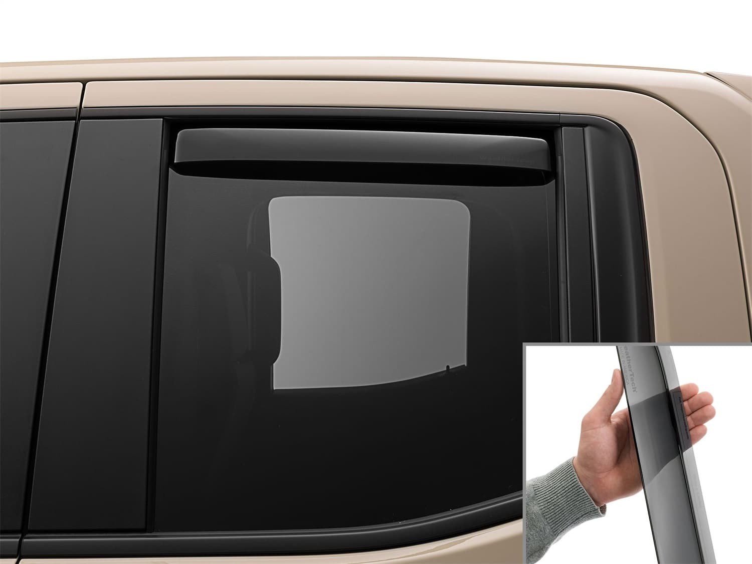 Weathertech - 85930IM - Rear - Side Window Vent image 1