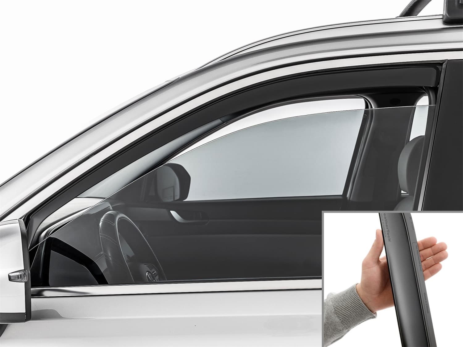 Weathertech - 80972IMB - Front - Side Window Vent image 1