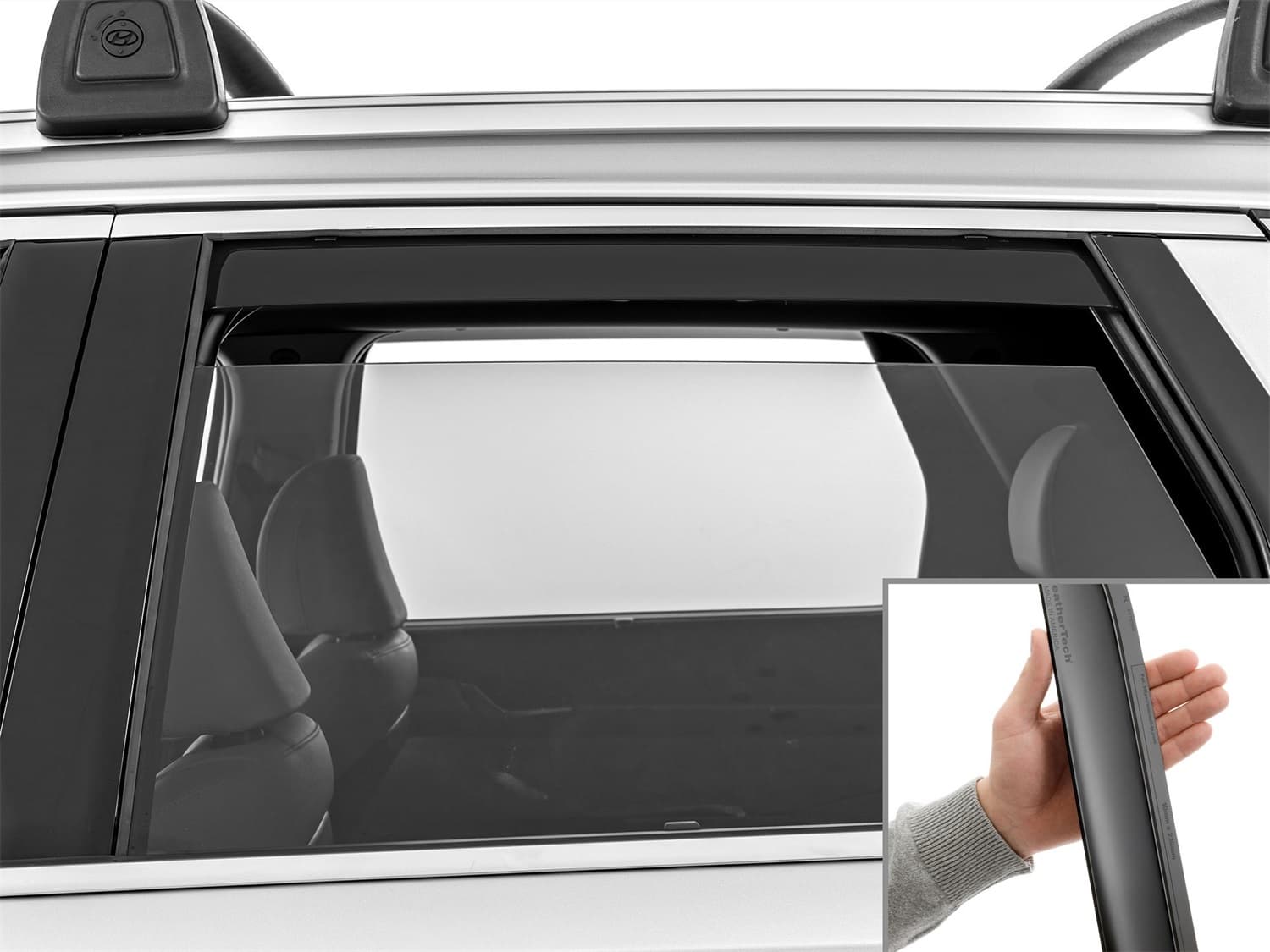 Weathertech - 81972IMB - Rear - Side Window Vent image 1