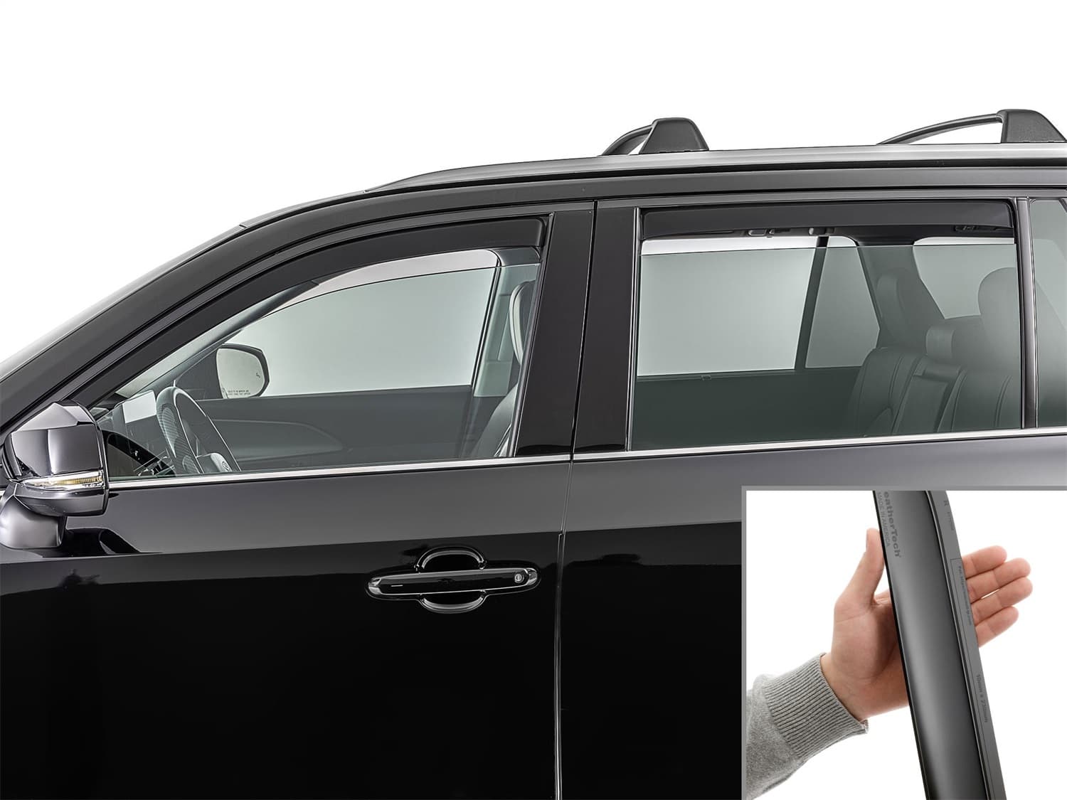 Weathertech - 821075IMB - Front and Rear - Side Window Vent image 1