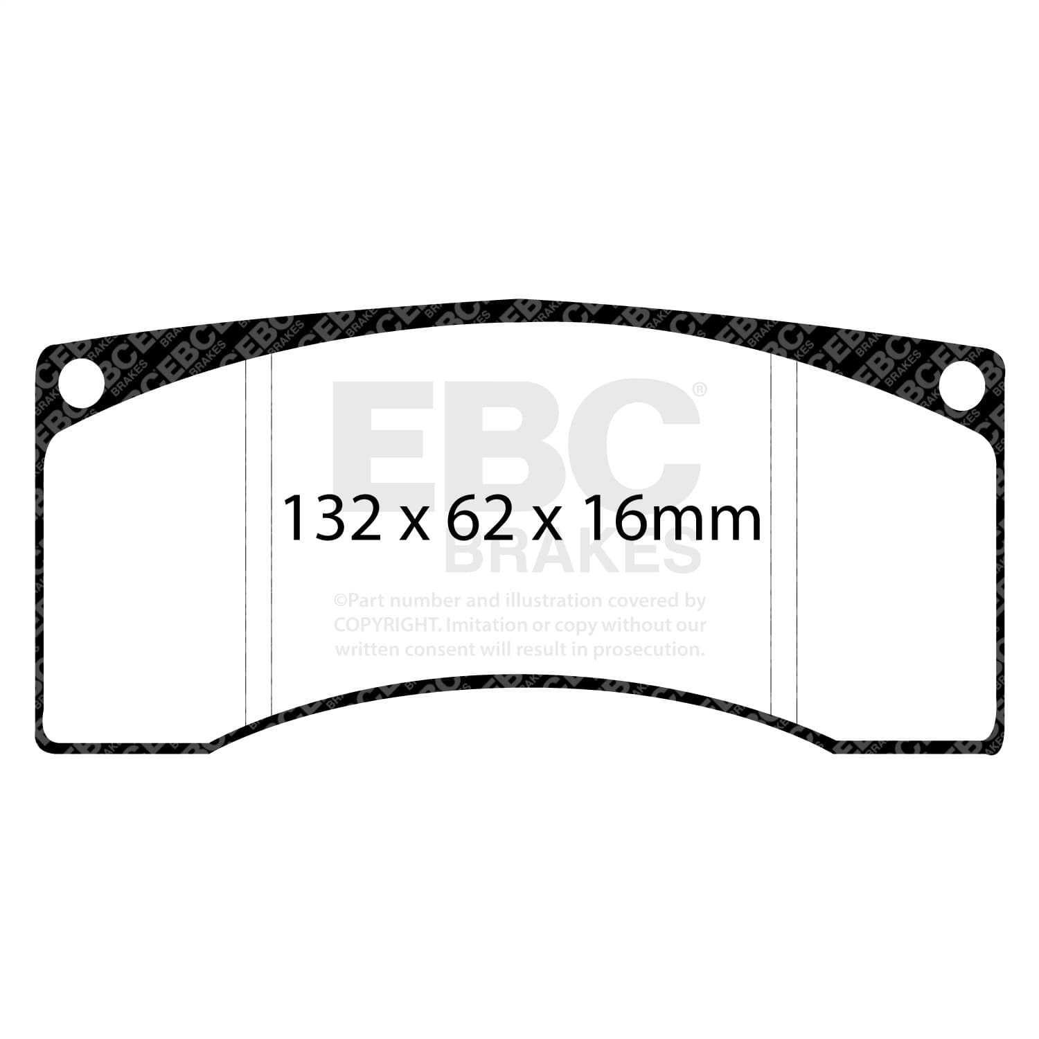 EBC Brakes - DP5016NDX - Disc Brake Pad image 3