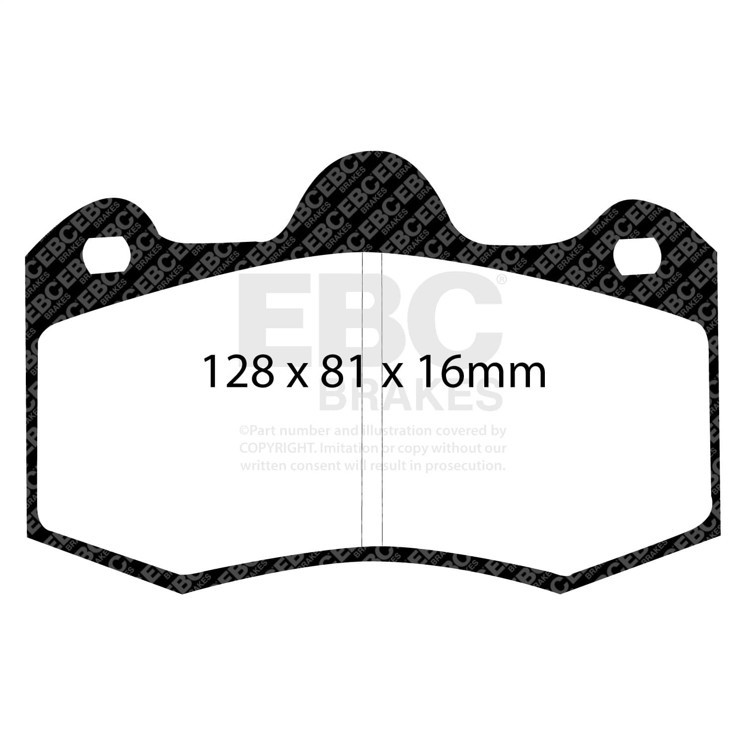 EBC Brakes - DP4036R - Disc Brake Pad image 5