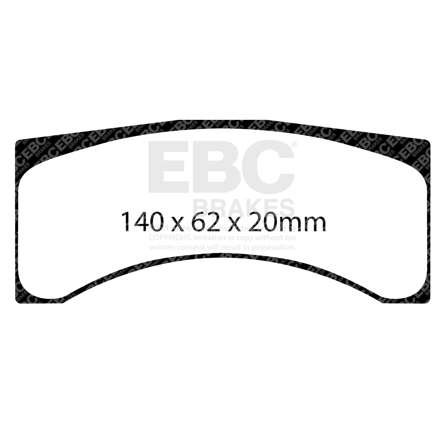 EBC Brakes - S1KR1810 - Rear - Disc Brake Pad and Rotor Kit image 5