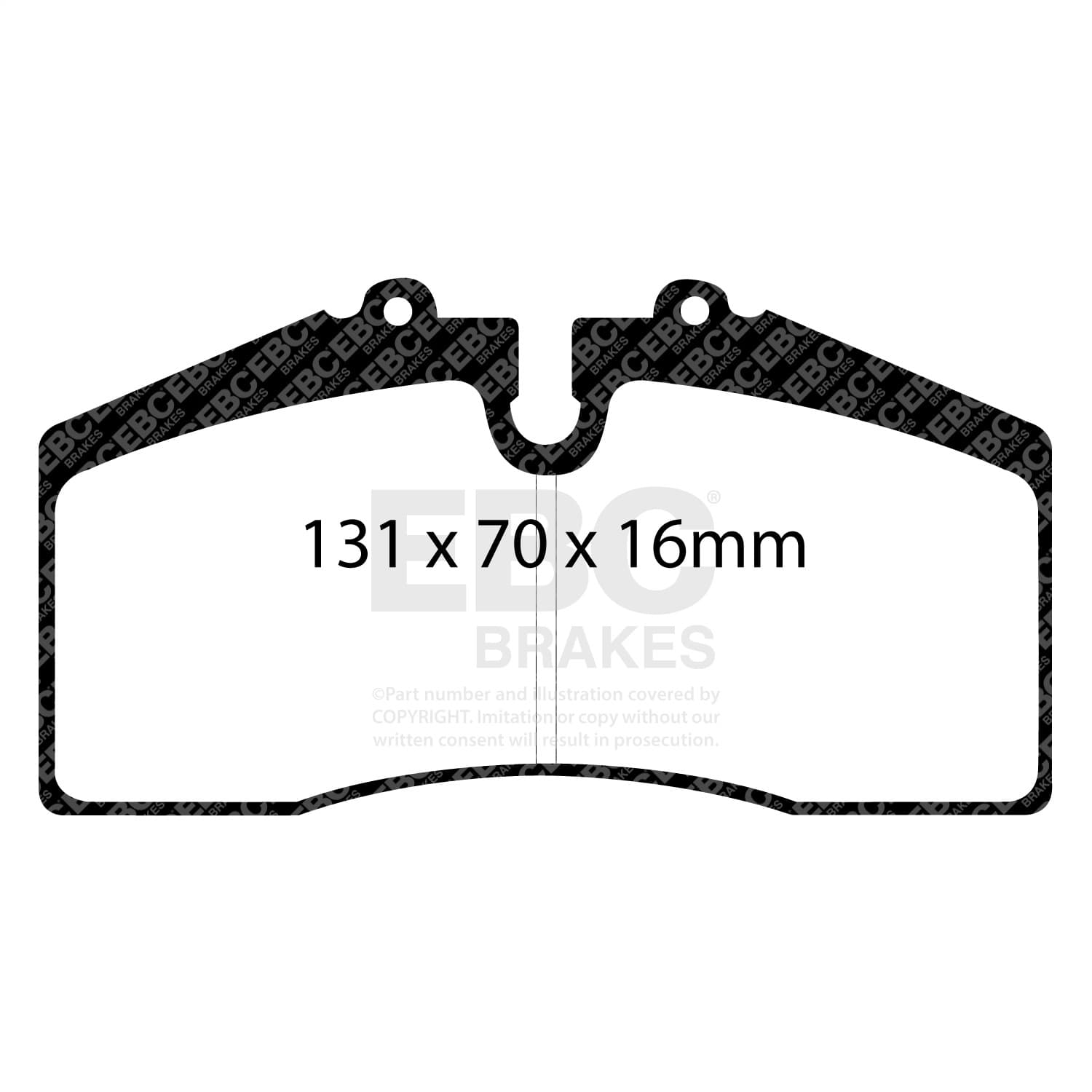 EBC Brakes - S12KF1007 - Front - Disc Brake Pad and Rotor Kit image 6