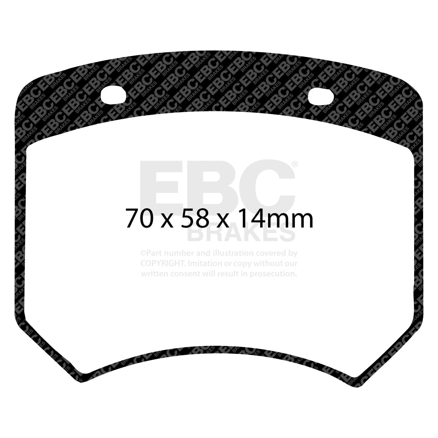 EBC Brakes - DP2102 - Disc Brake Pad image 4