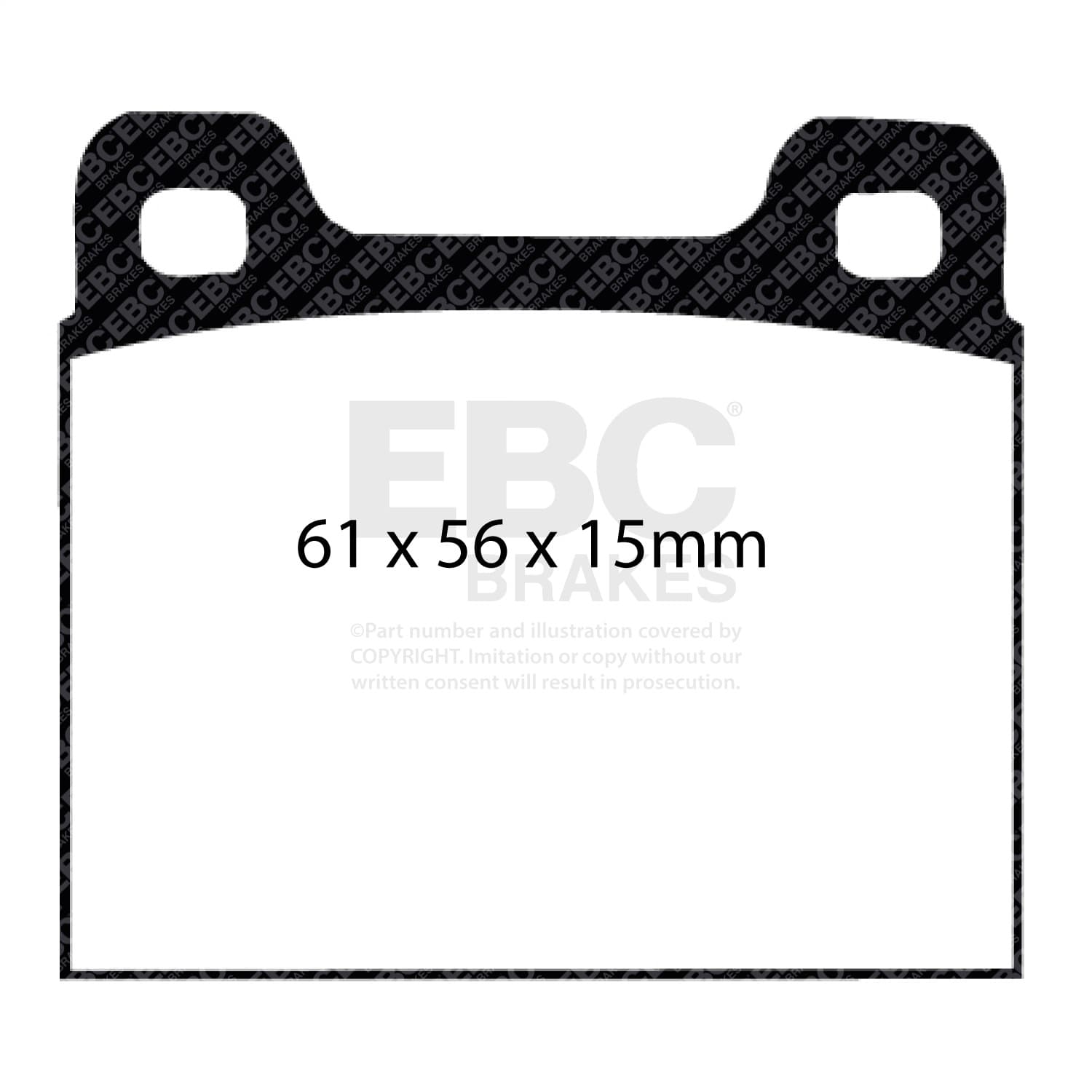 EBC Brakes - DP3104C - Disc Brake Pad image 4