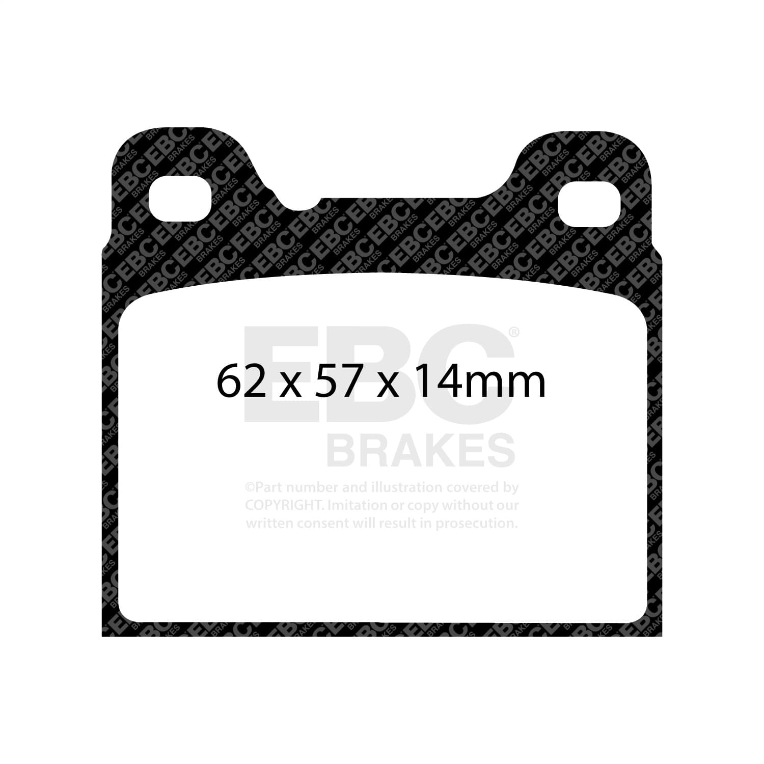 EBC Brakes - DP41043R - Disc Brake Pad image 5