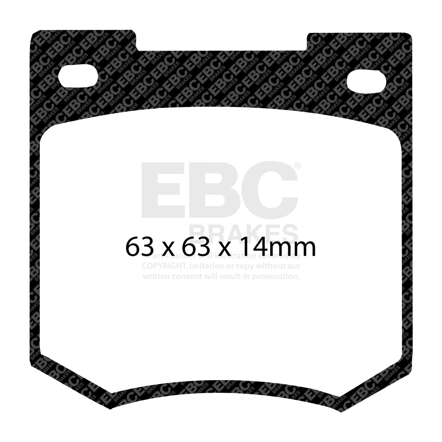 EBC Brakes - DP4106R - Disc Brake Pad image 5