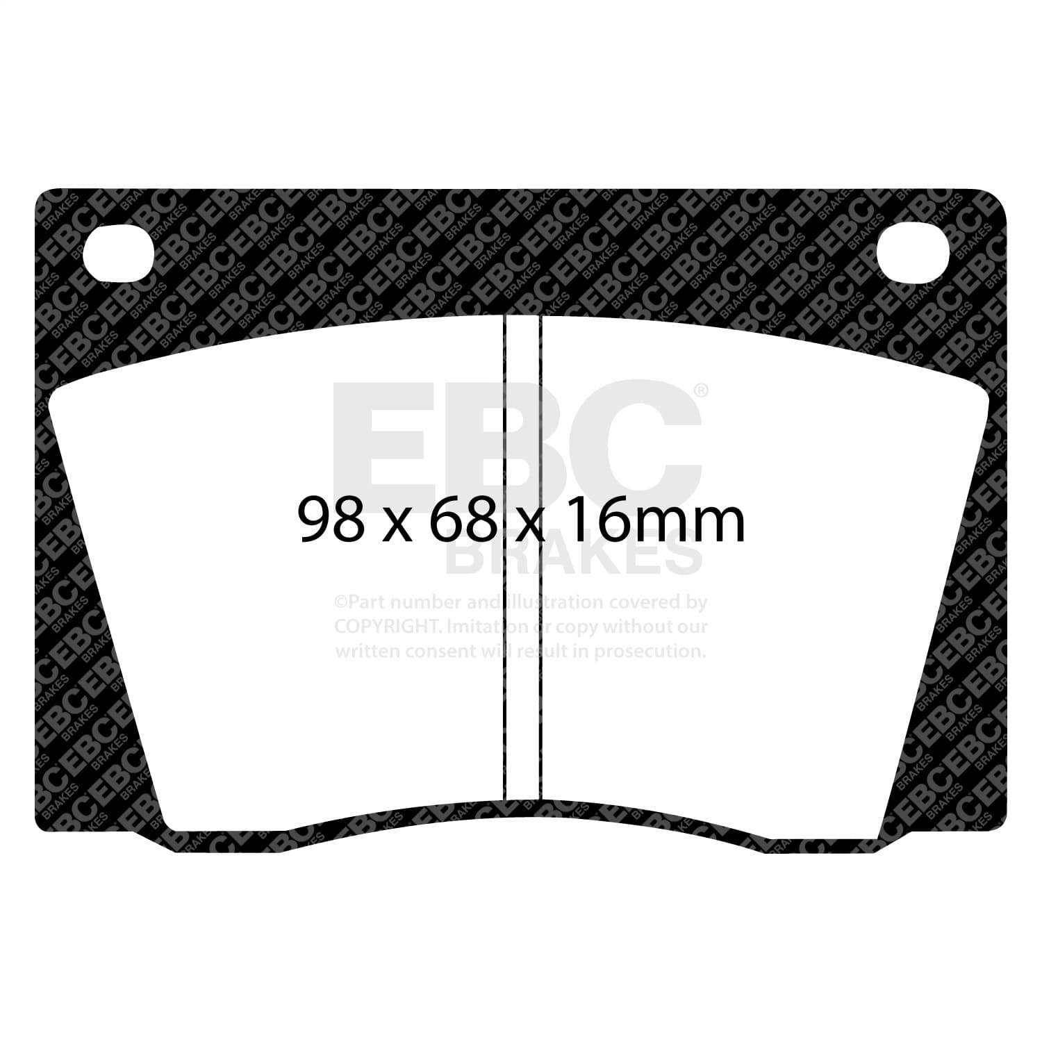 EBC Brakes - DP2108 - Disc Brake Pad image 4
