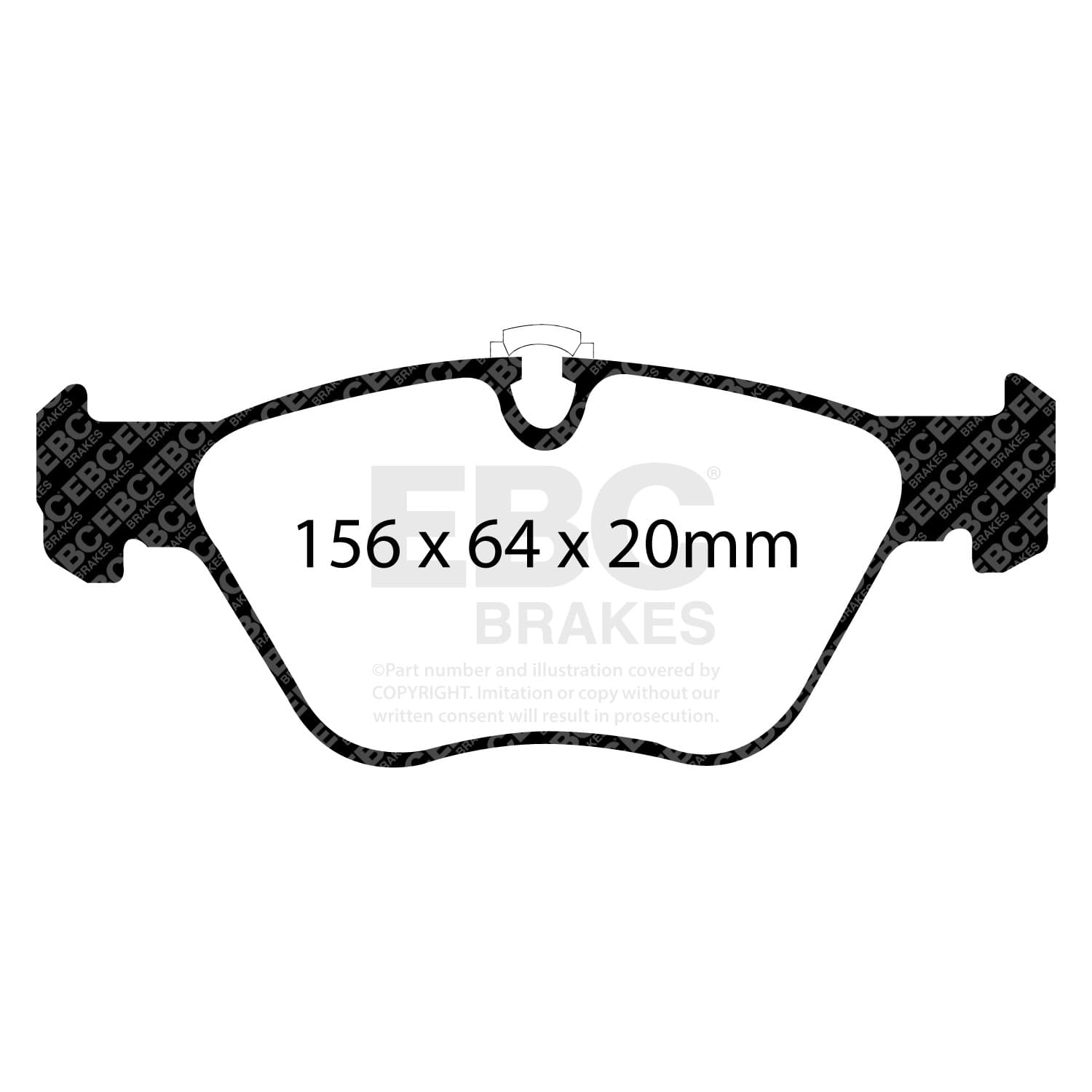 EBC Brakes - DP21089 - Disc Brake Pad image 4