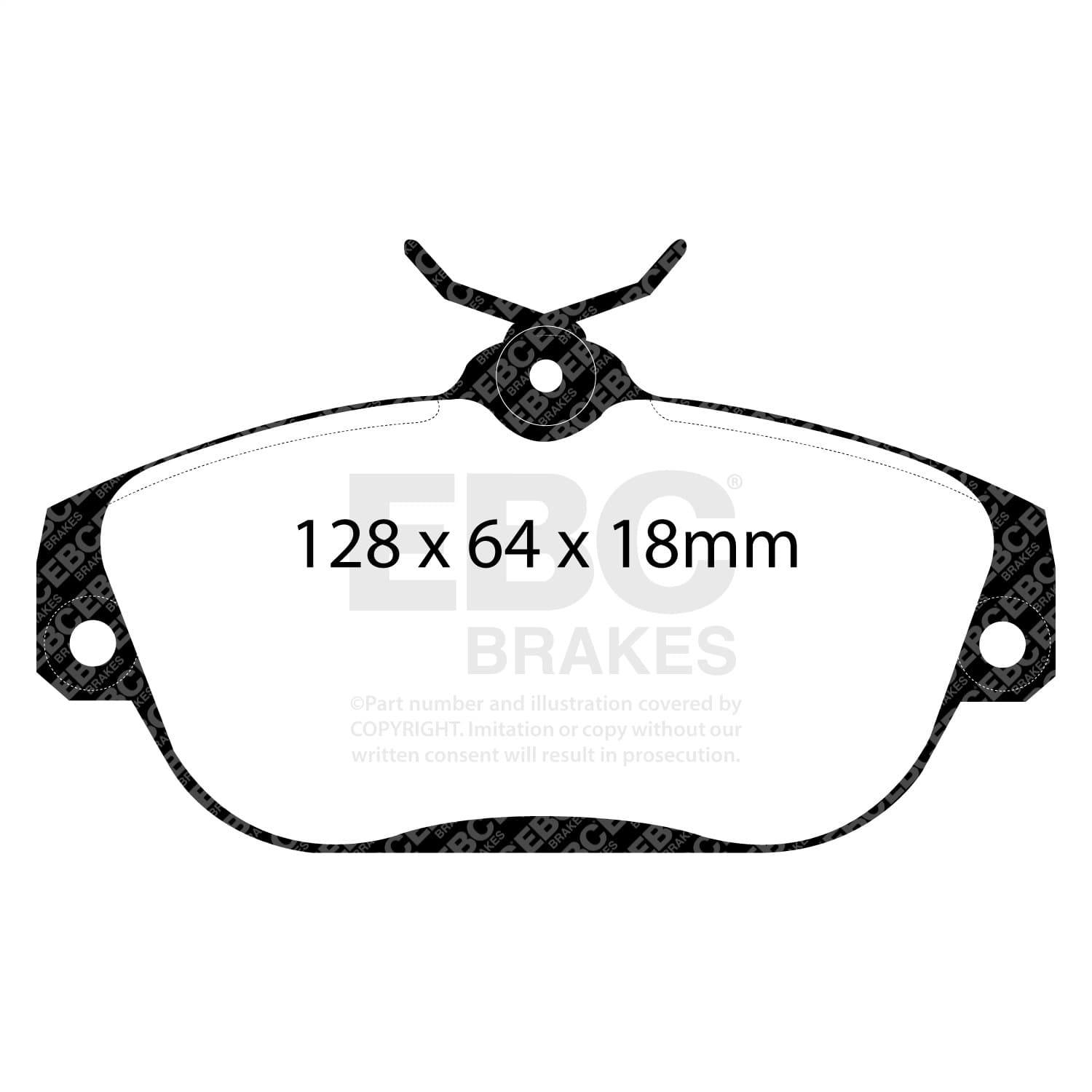 EBC Brakes - DP21095 - Disc Brake Pad image 4