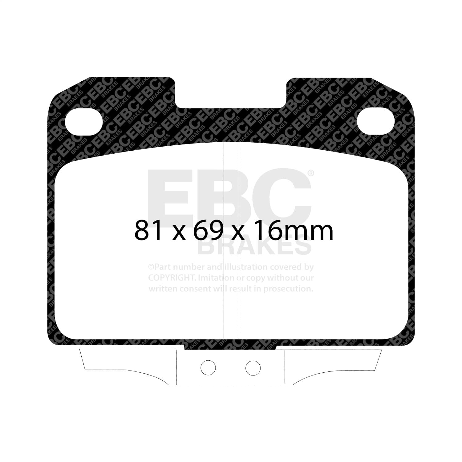 EBC Brakes - DP21098 - Disc Brake Pad image 4